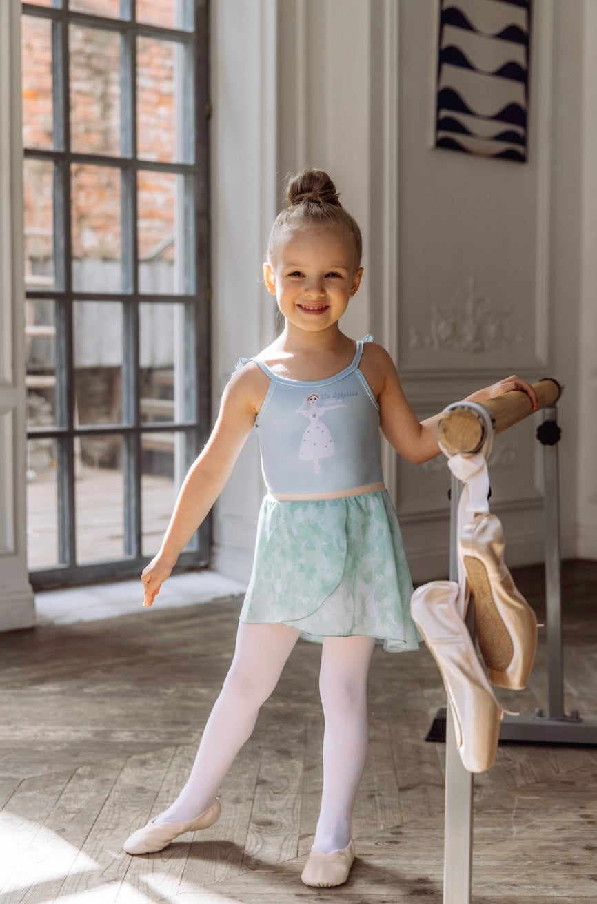Grenouillères tutu vertes pour filles