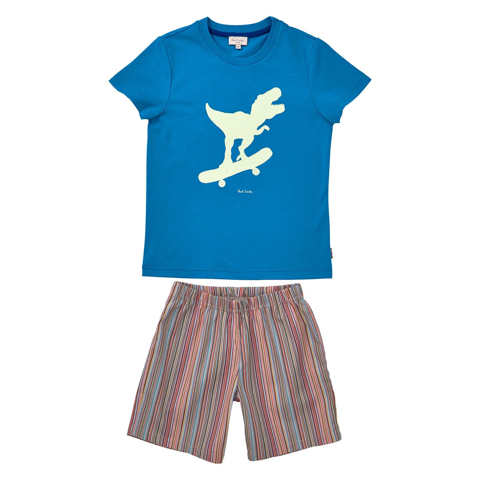 Boys Royal Blue Top & Bottoms 2 Pieces Pyjama - CÉMAROSE | Children's Fashion Store