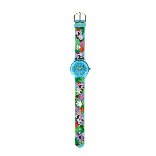 Montre Enfant Koala Vert Clair (6-9 ans)