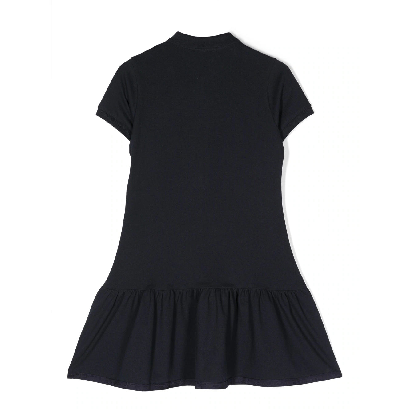 Girls Navy Cotton Dress