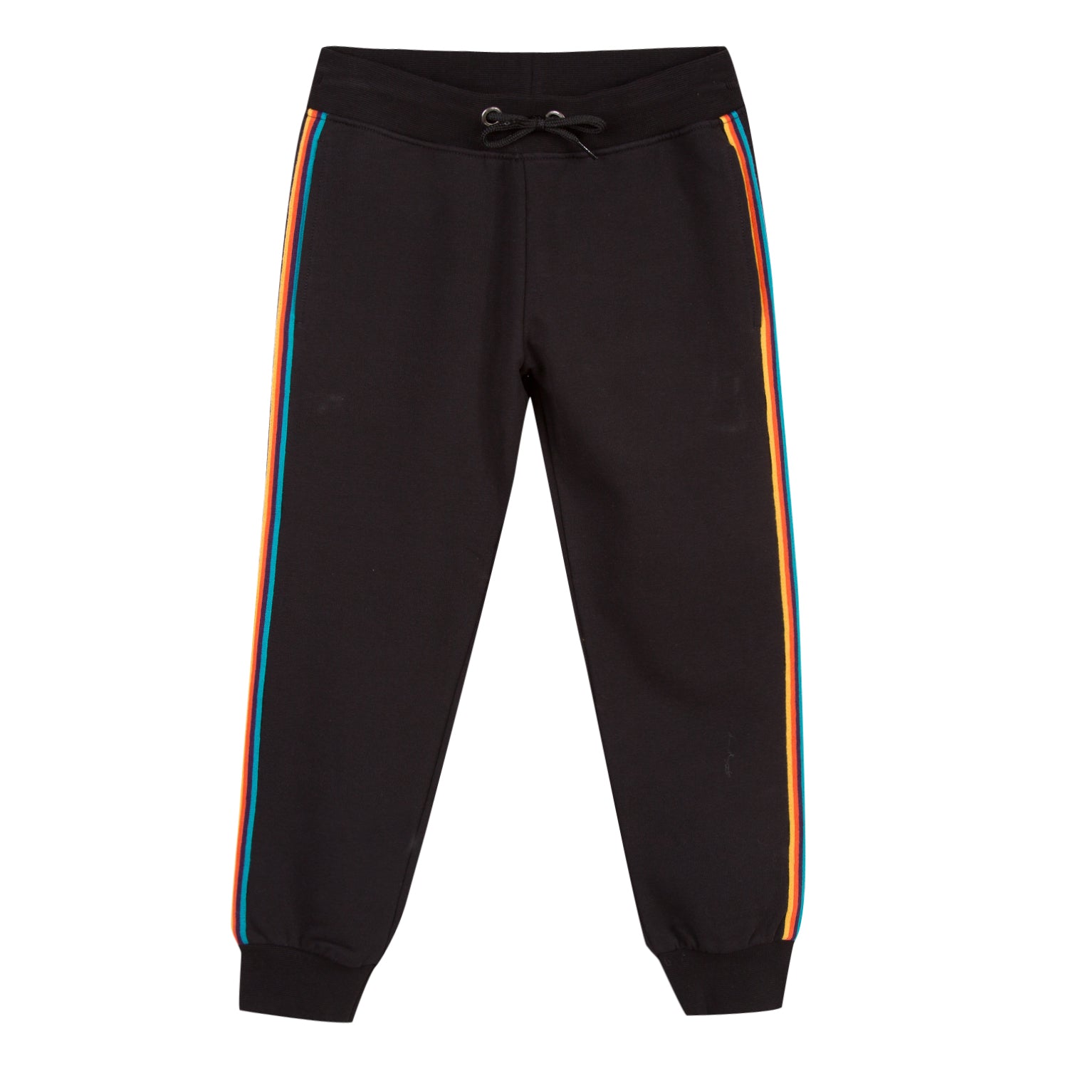 Boys Black Cotton Trousers