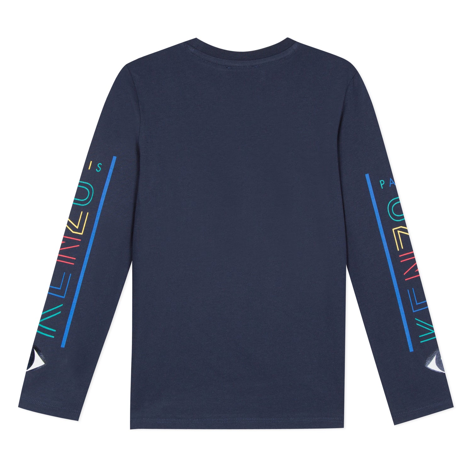 Boys Navy Eye Cotton Top