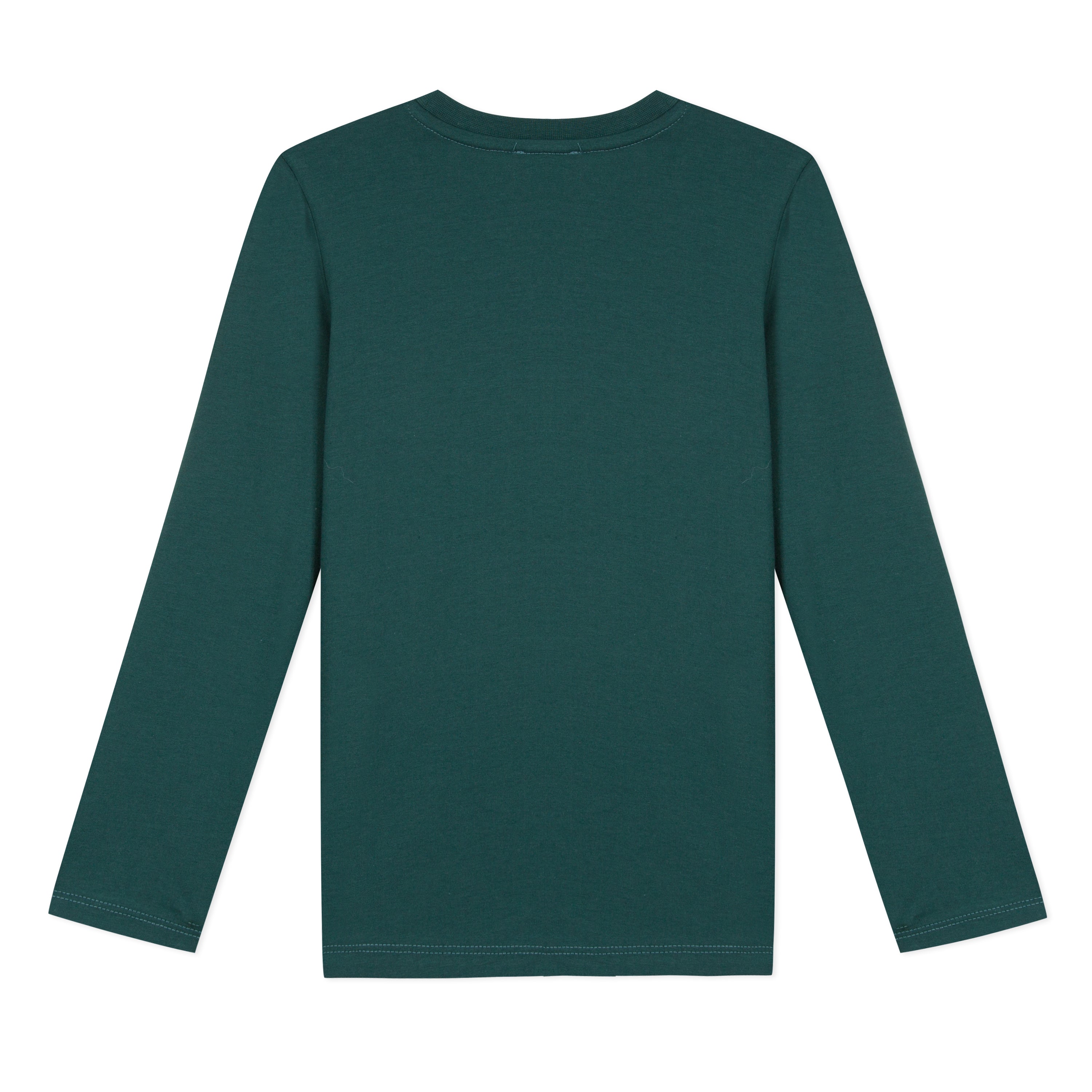 Boys Dark Green Tiger Cotton Top