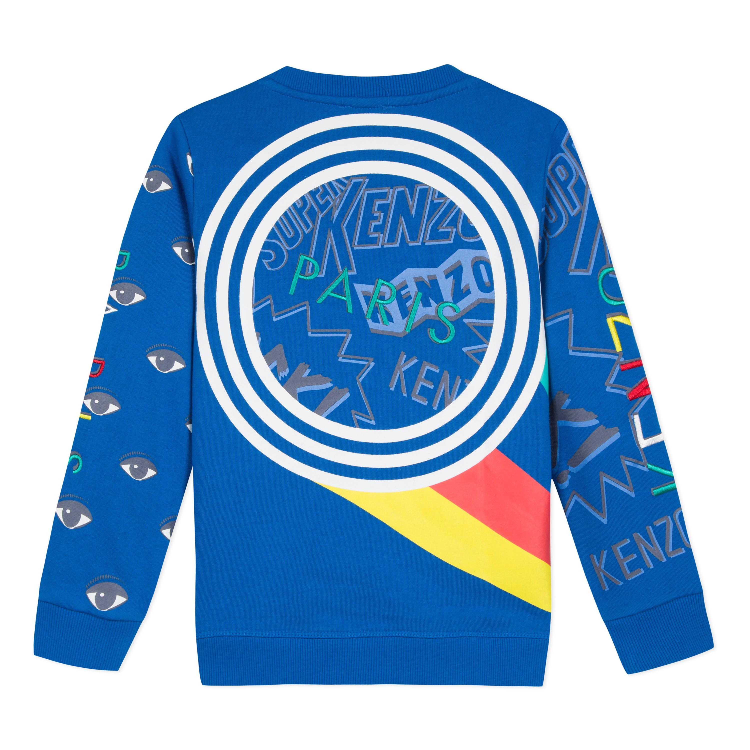 Boys Blue Printing Cotton Sweatshirt