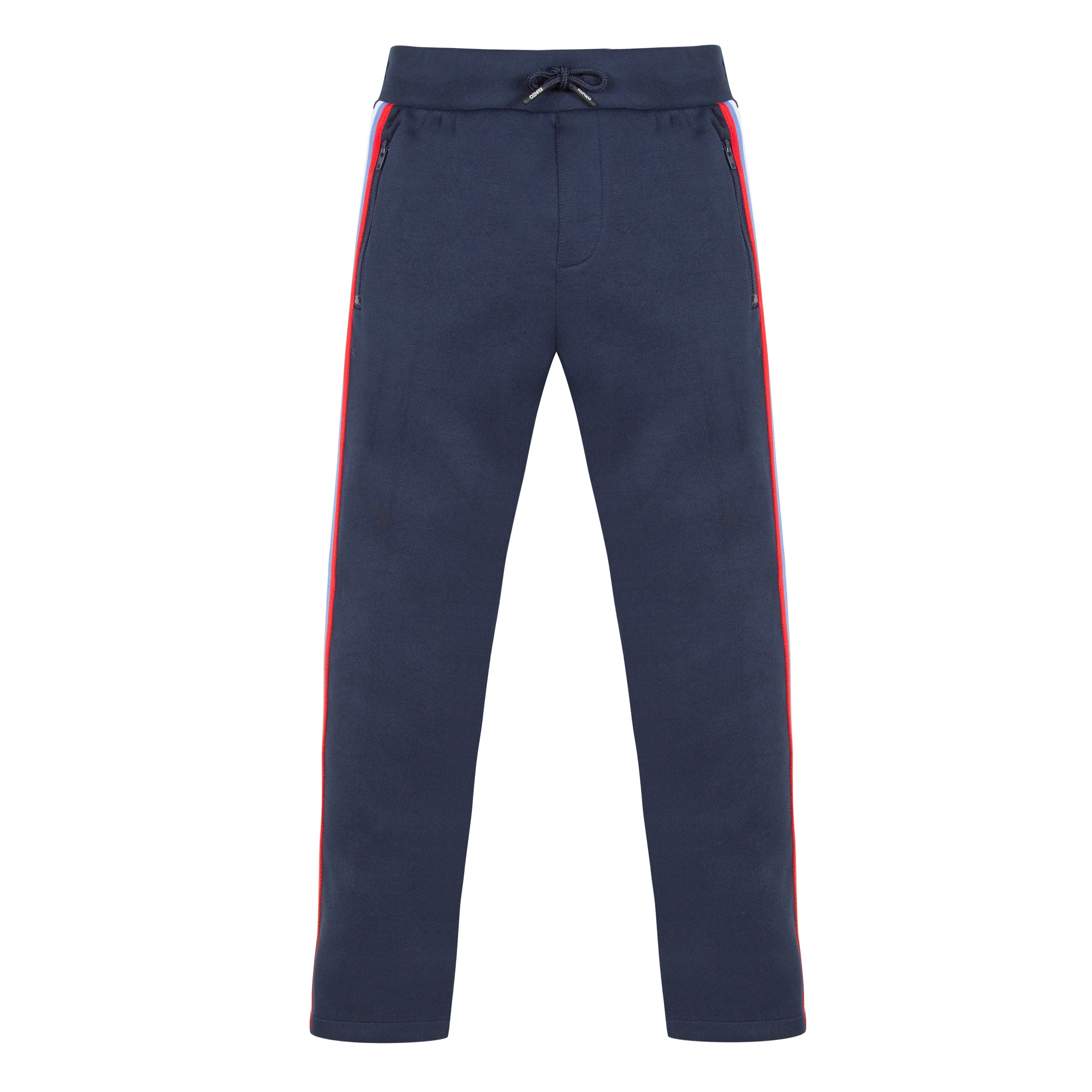 Boys Navy Drawstring Trousers