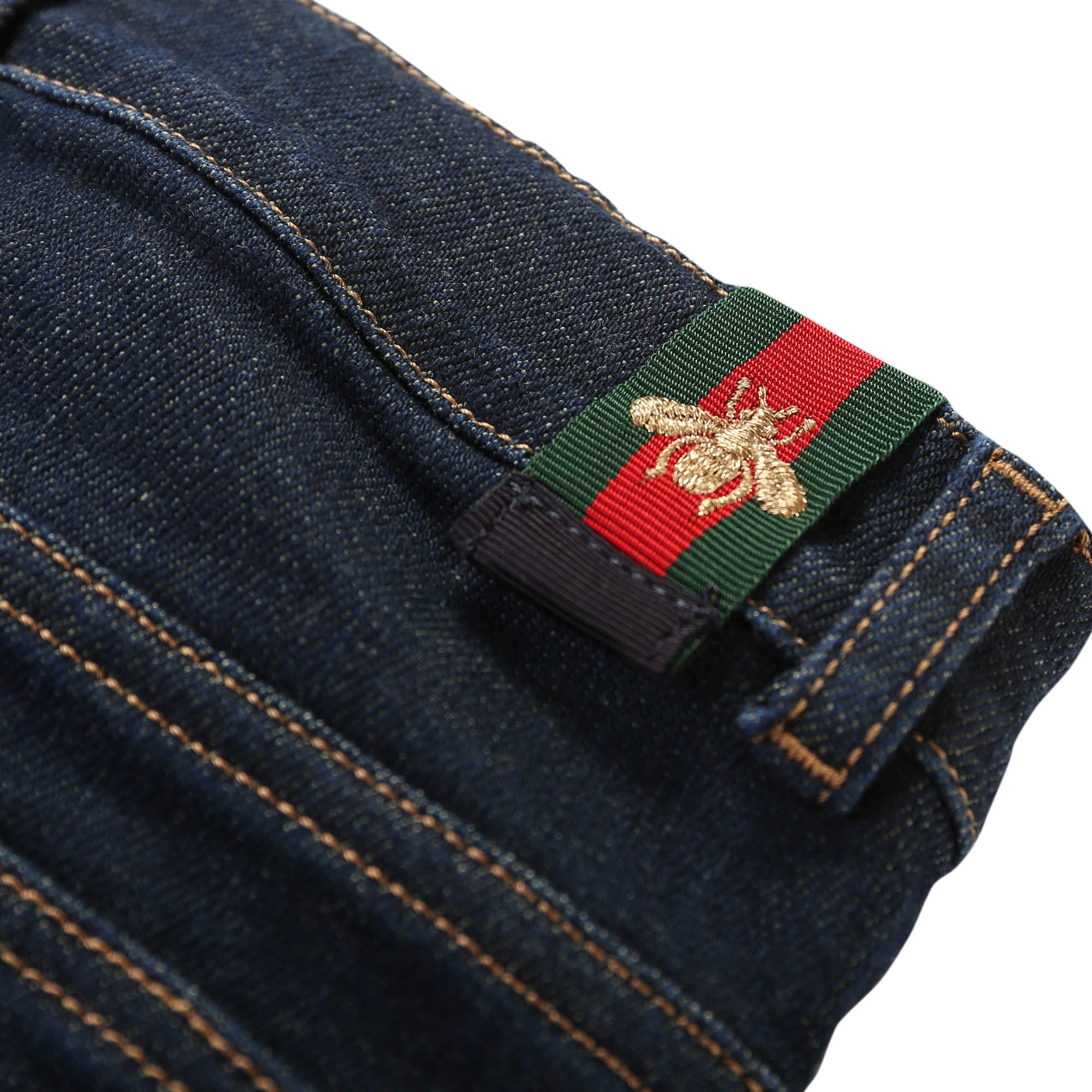 Baby Girls Blue Denim Cotton Jean - CÉMAROSE | Children's Fashion Store - 6