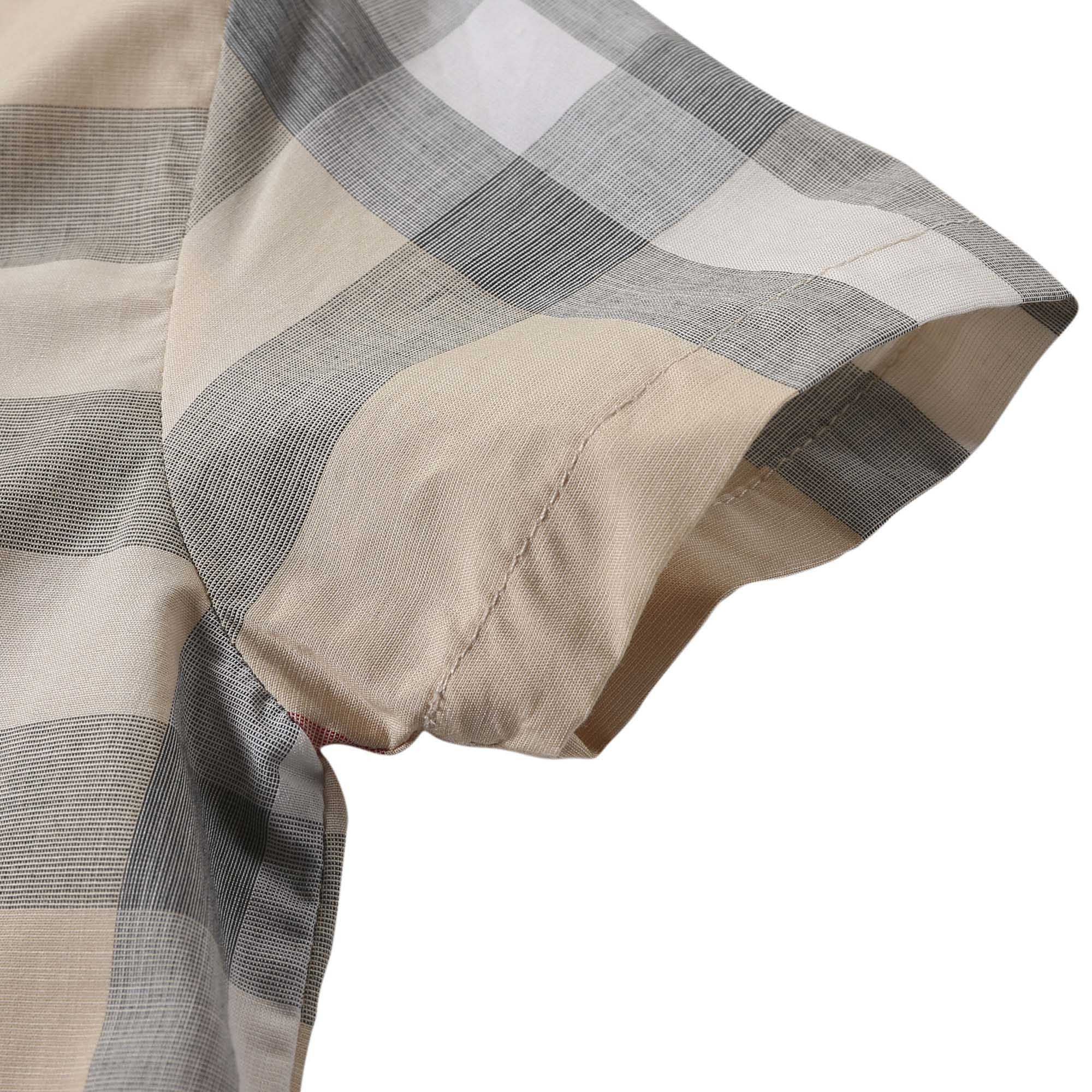 Baby Pale Pink Classic Check Cotton Babygrow - CÉMAROSE | Children's Fashion Store - 5