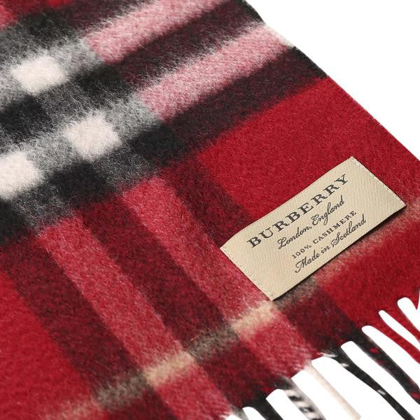 Girls Parade Red Cashmere Scarf