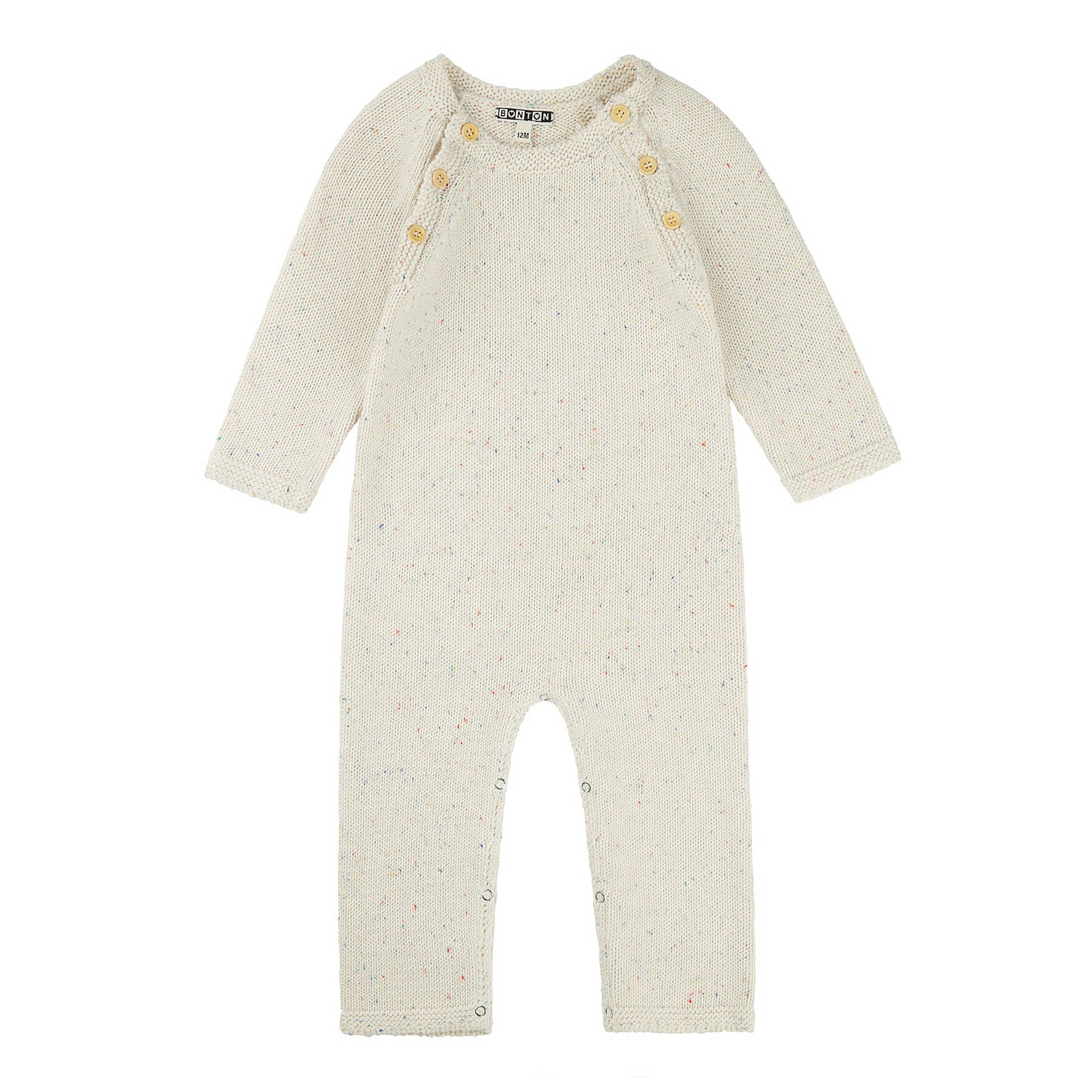 Baby Boys White Cotton Babysuit