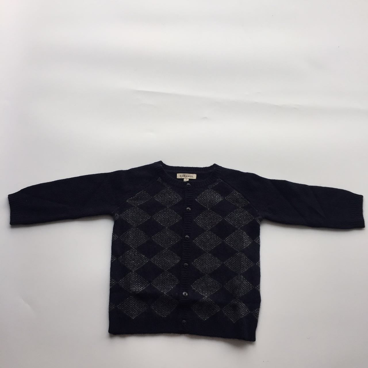 Baby Boys Blue Knitted Cardigan