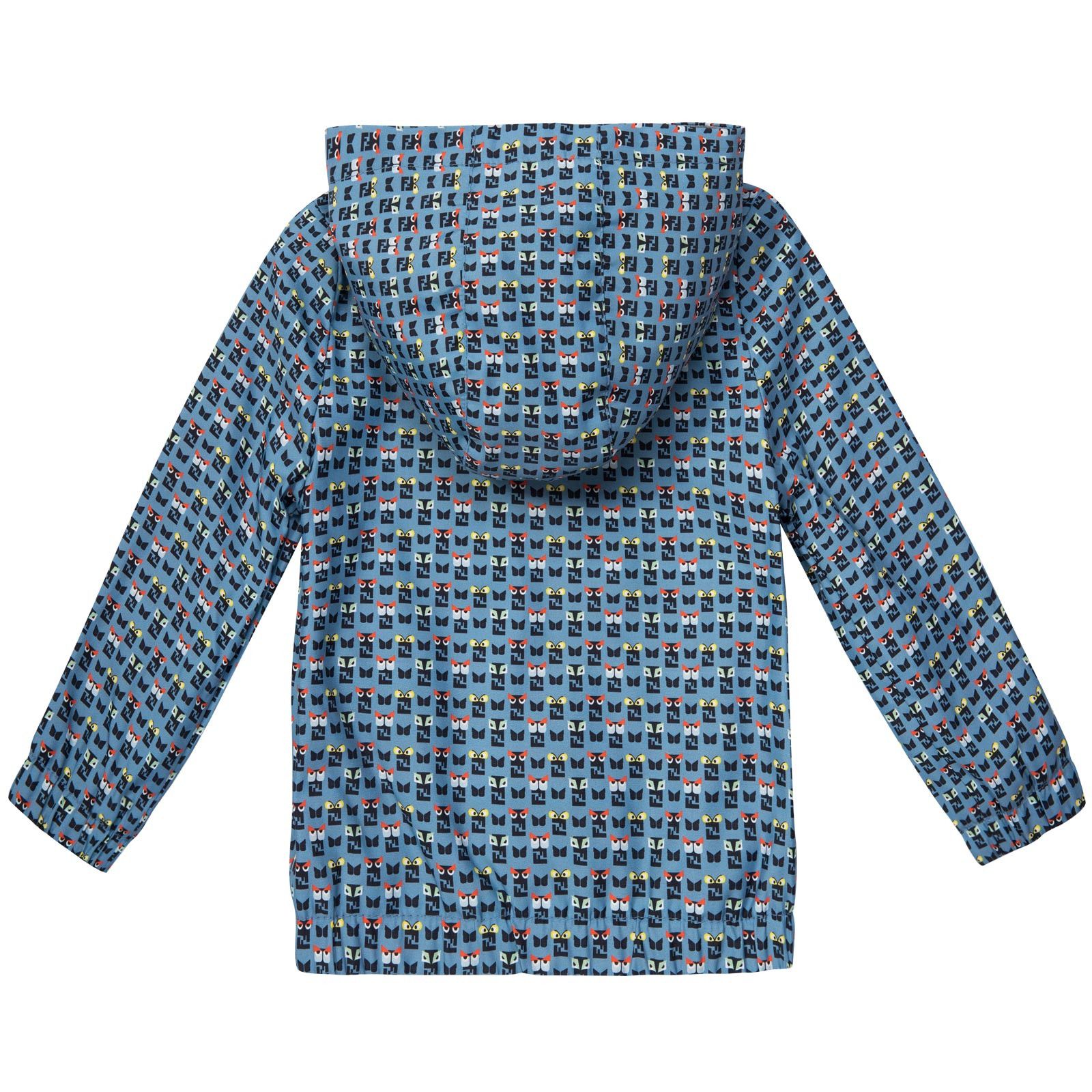 Baby Boys Blue 'FF Monster' Printed Jacket - CÉMAROSE | Children's Fashion Store - 2