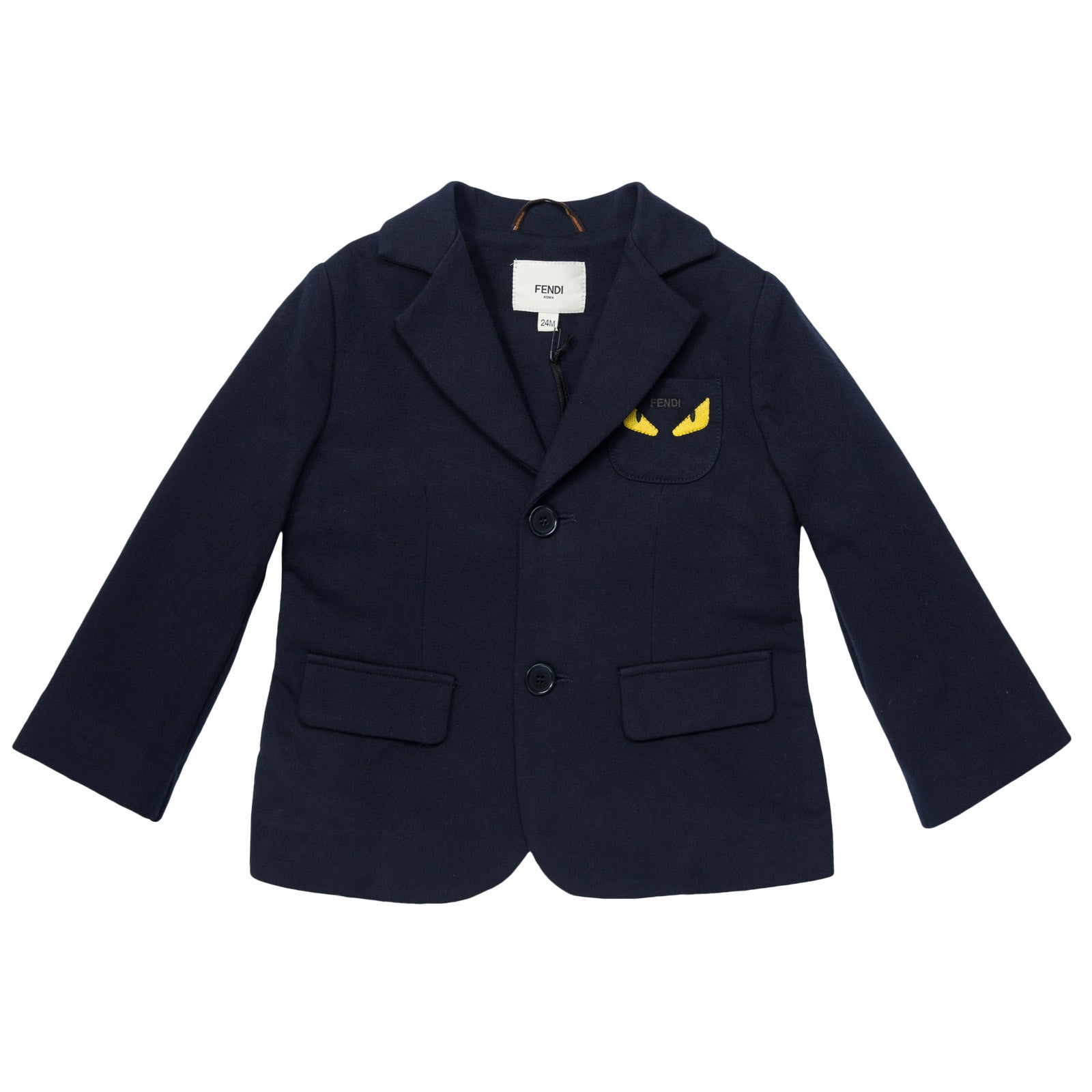 Baby Boys Navy Blue Monster Blazer - CÉMAROSE | Children's Fashion Store - 1
