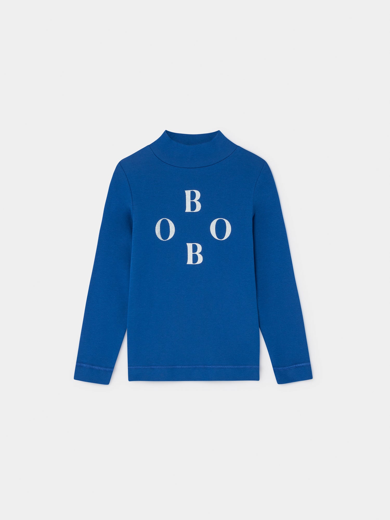 Boys & Girls Blue Logo Cotton T-Shirt