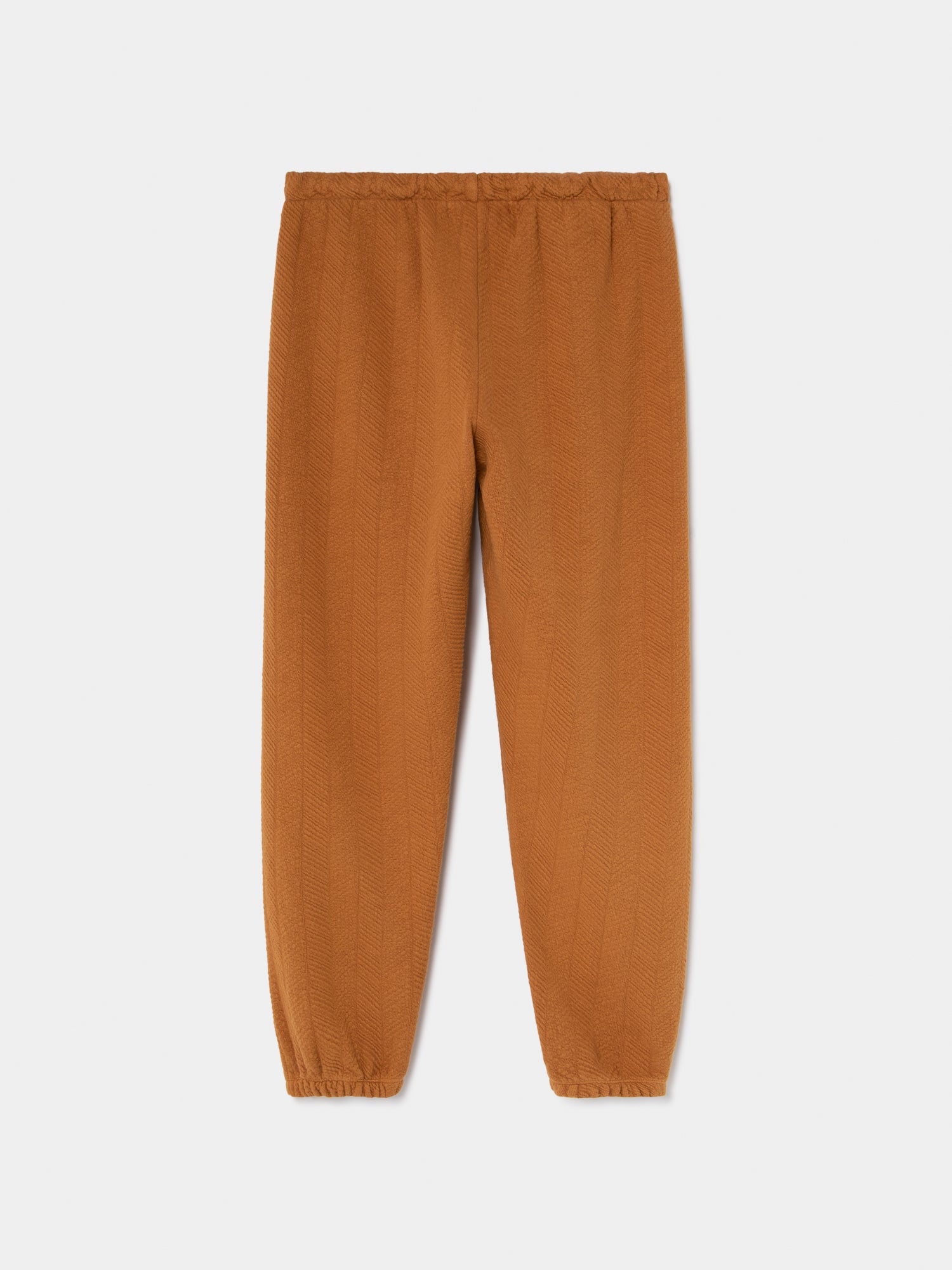 Boys Caramel Patch Cotton Trousers
