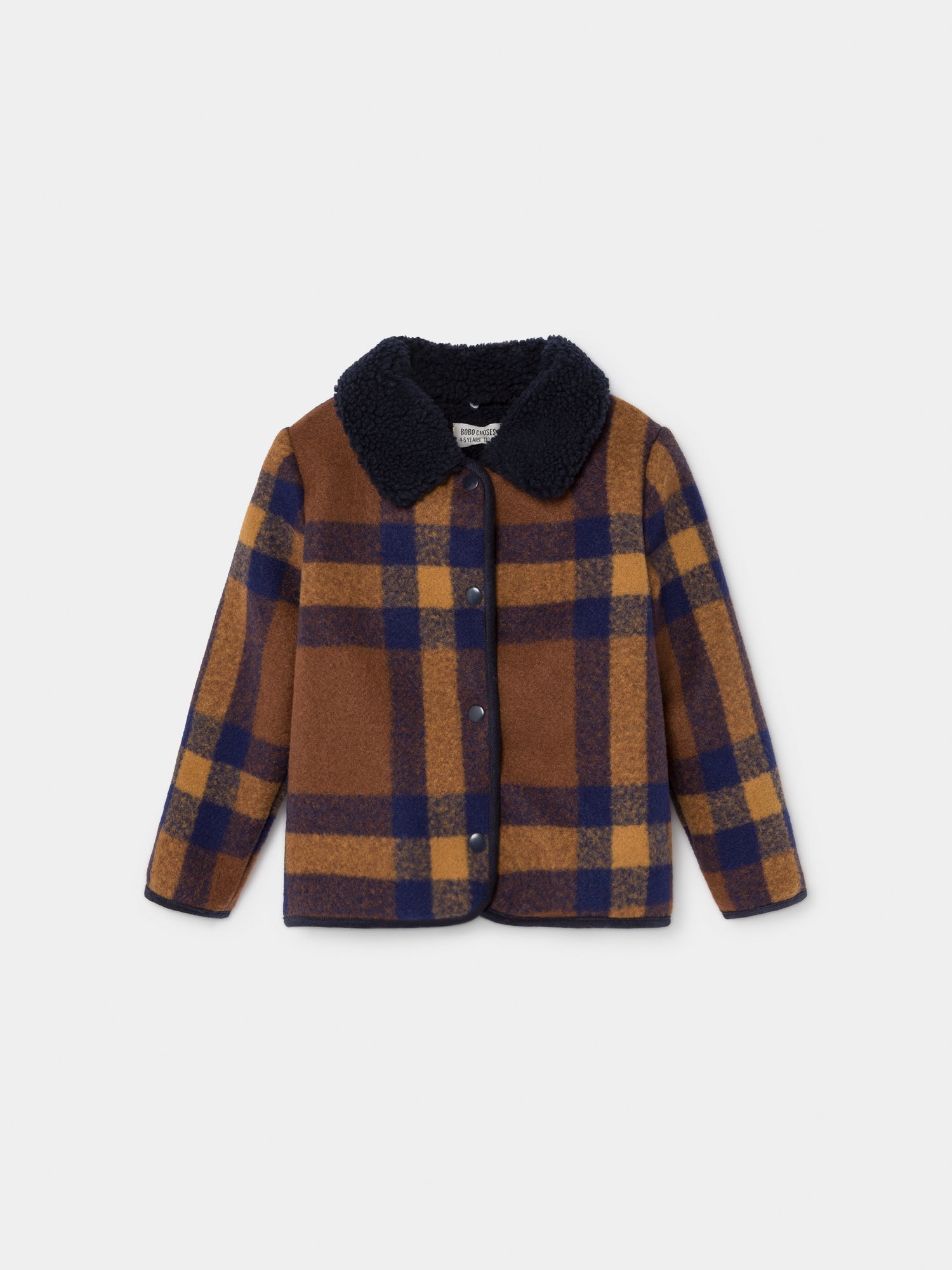 Boys & Girls Camel Check Jacket