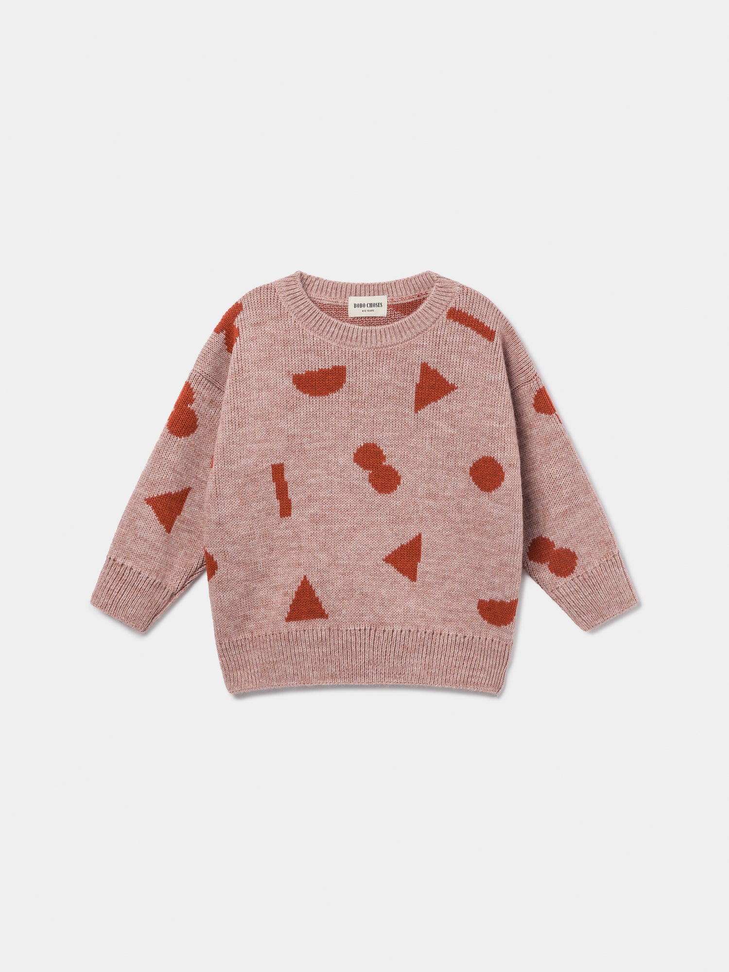 Boys Light Pink Sweater