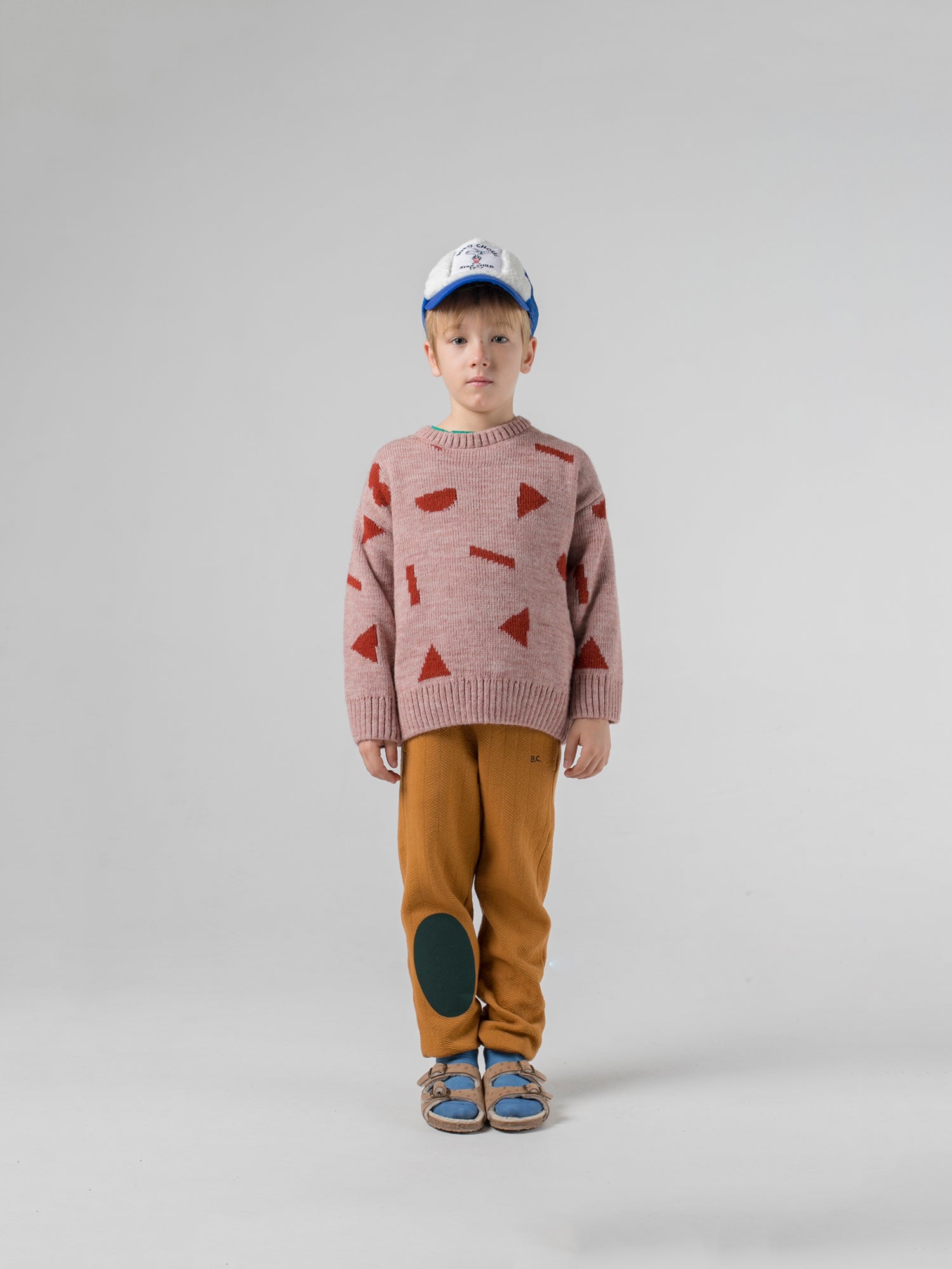 Boys Light Pink Sweater