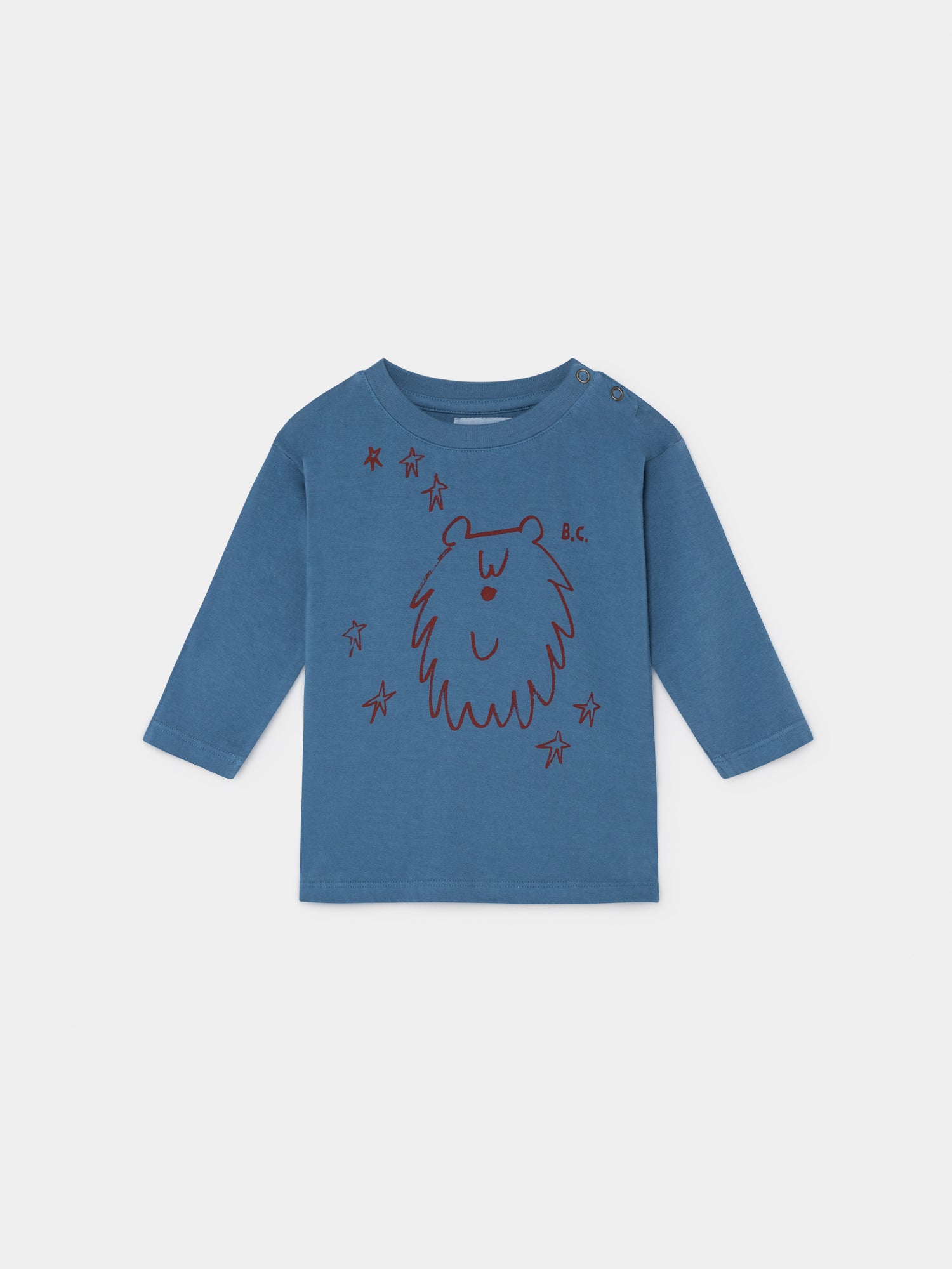 Baby Boys Blue Ursa Major Long Sleeve Cotton T-shirt