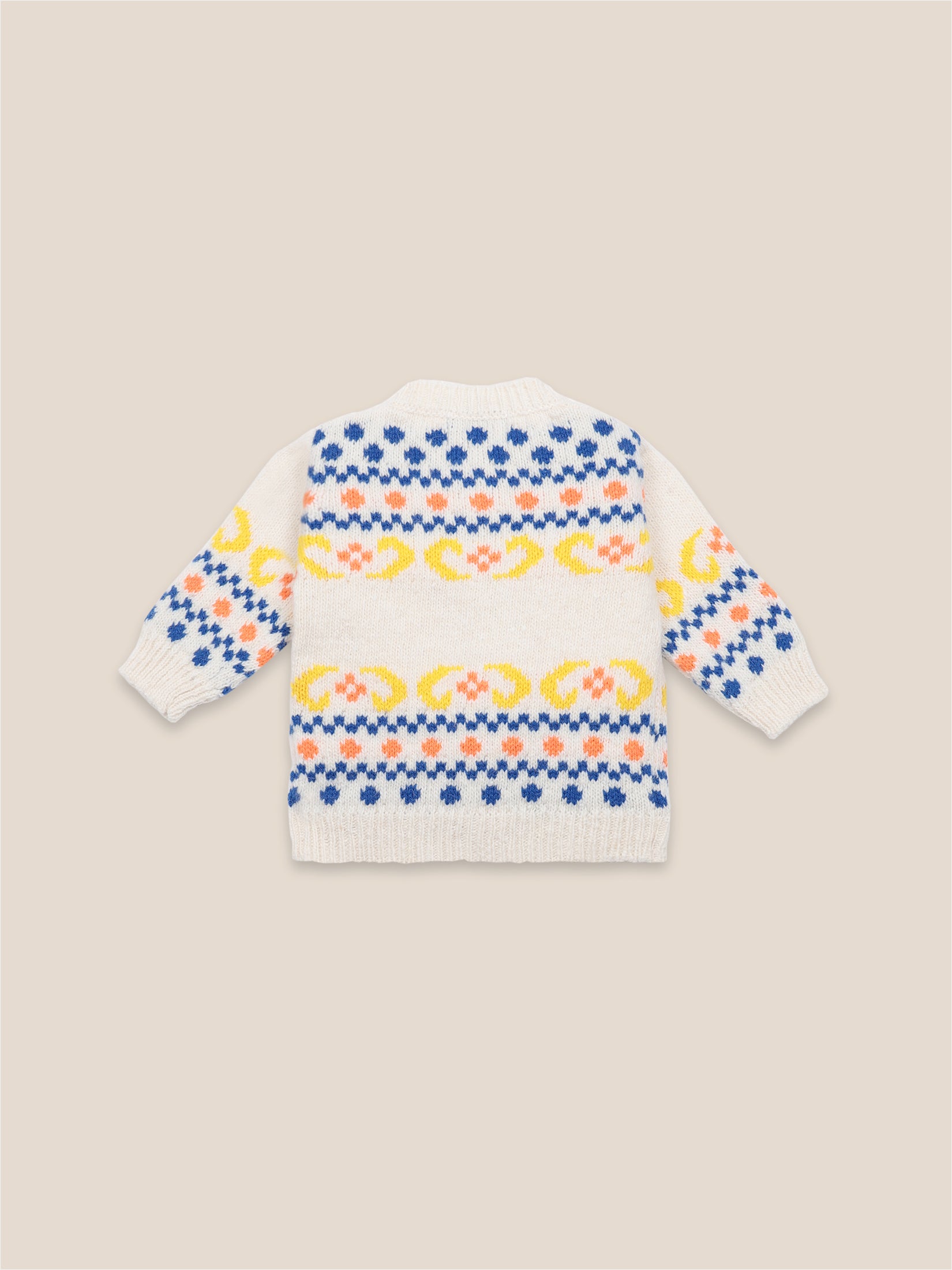 Baby Boys Brown Rice Cardigan