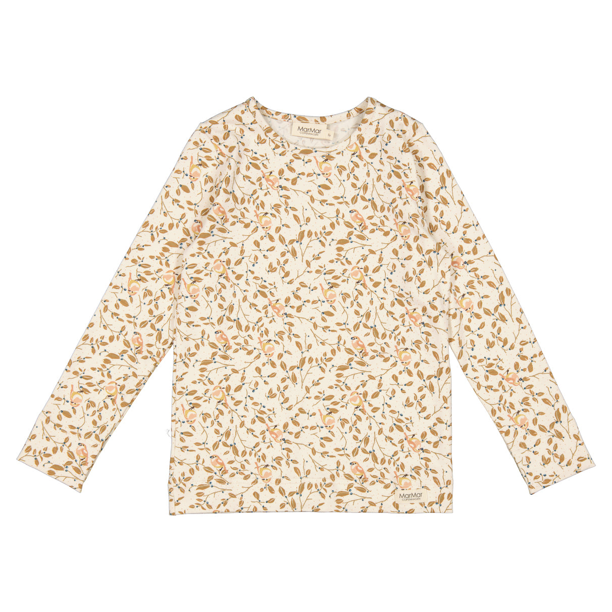 Girls Pink Printed Cotton T-Shirt