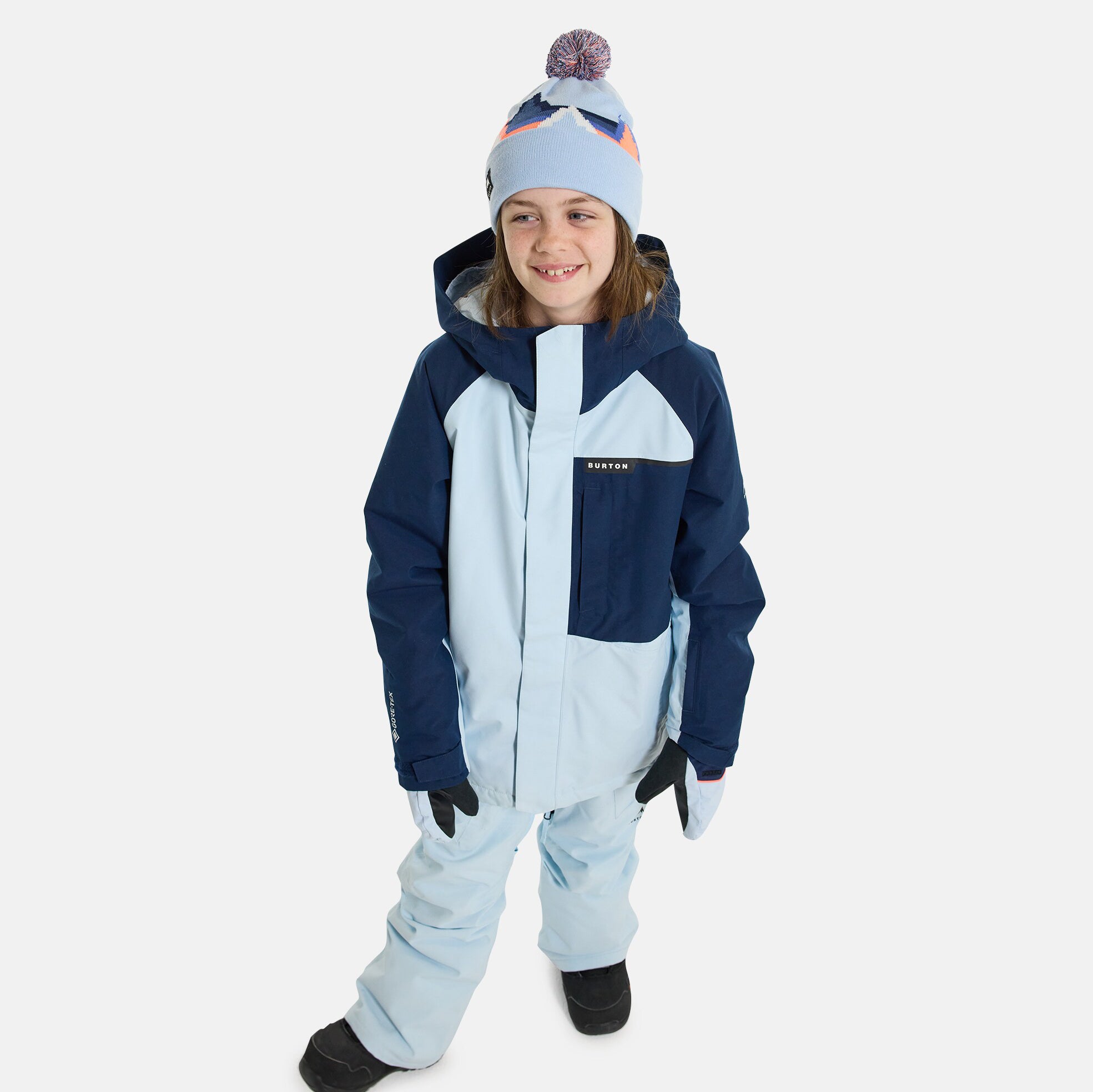 Boys & Girls Blue "Gore-Tex" Snow Jacket