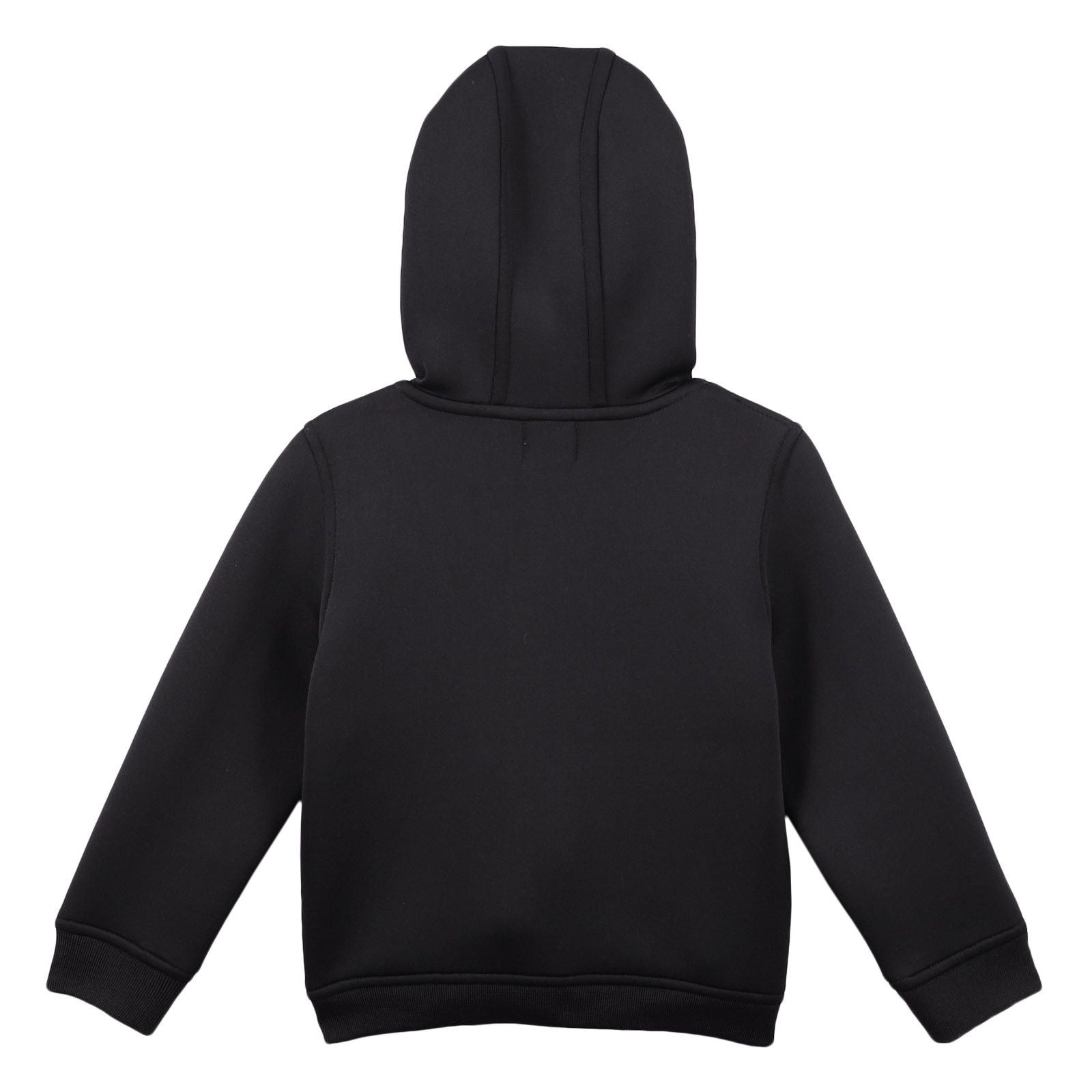 Boys Black Hodded Zip-Up Top - CÉMAROSE | Children's Fashion Store - 2