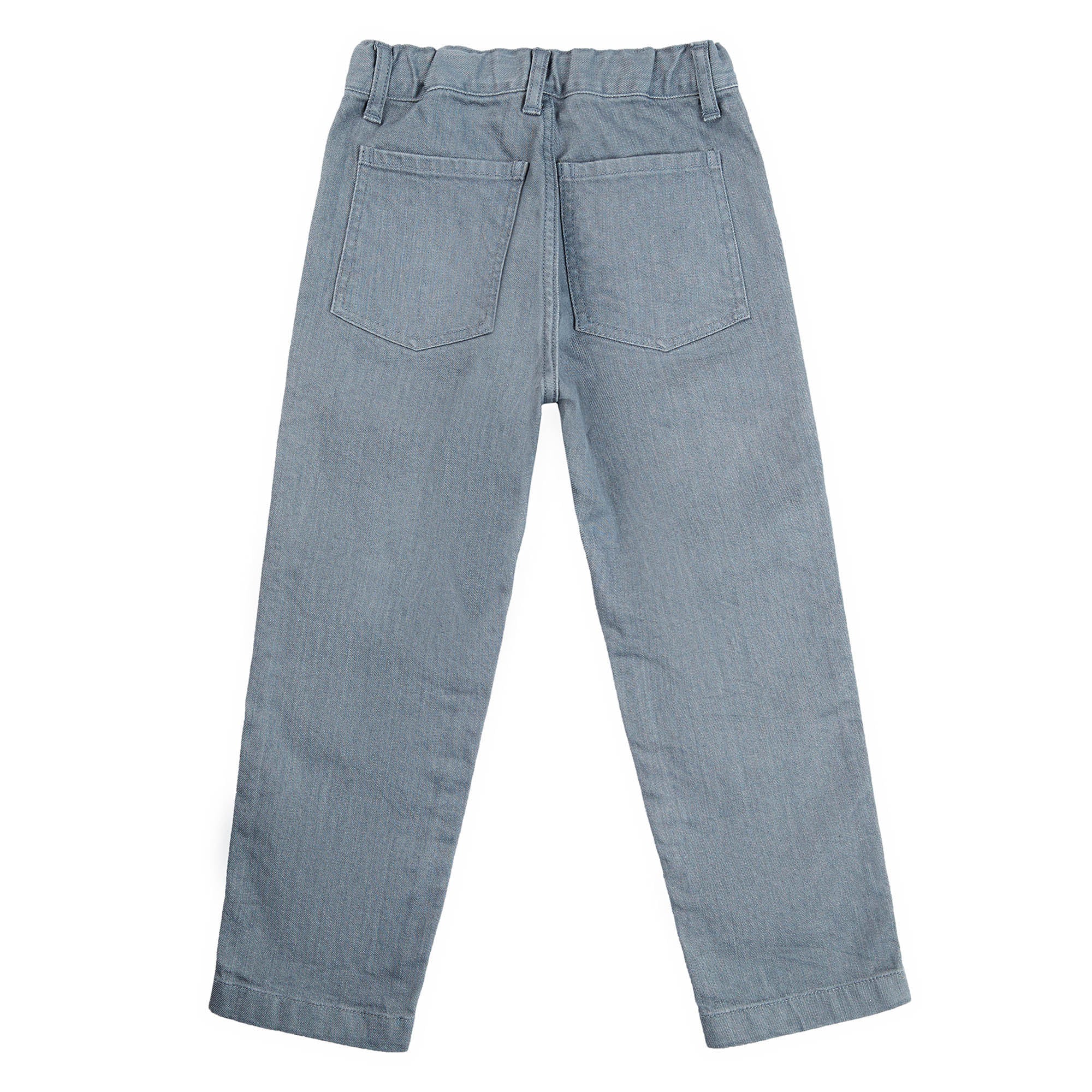 Boys & Girls Grey Denim Trousers