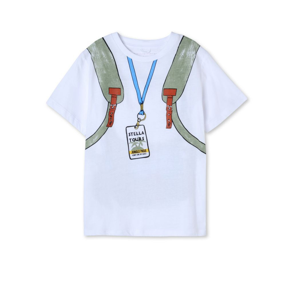 Boys White Arrow Stella Tours T-shirt