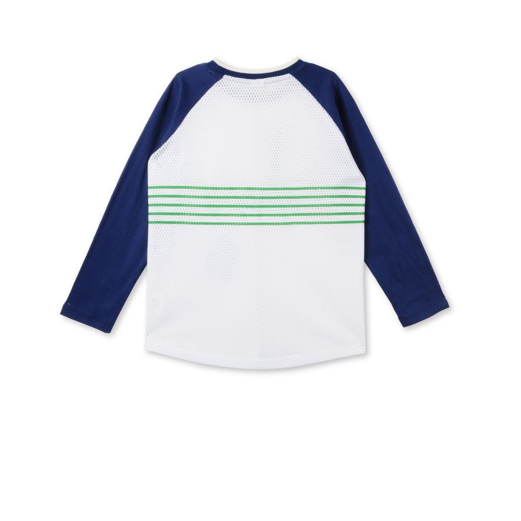 Boys Blue Happy Print Max T-Shirt