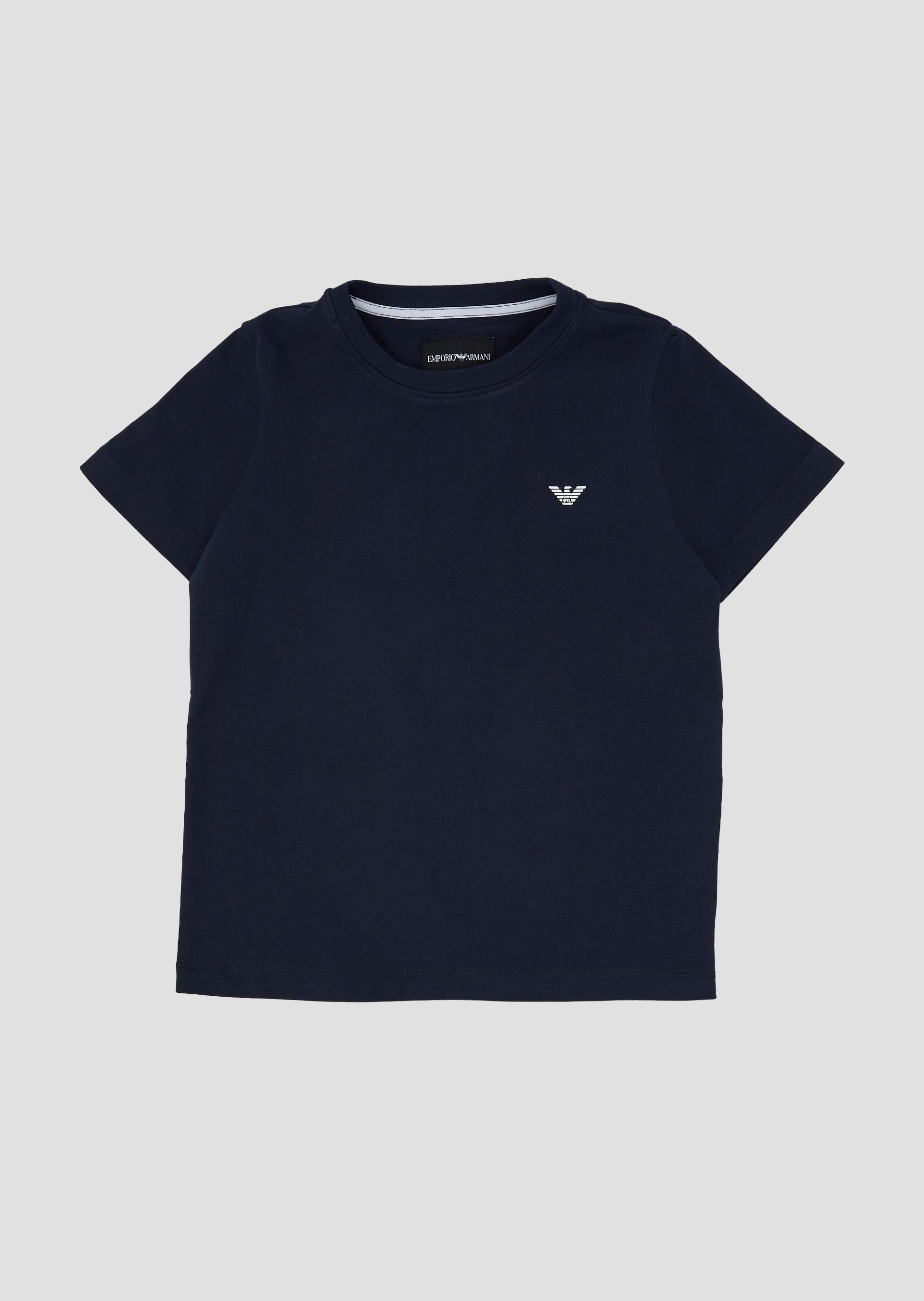Boys Blue Cotton T-shirt