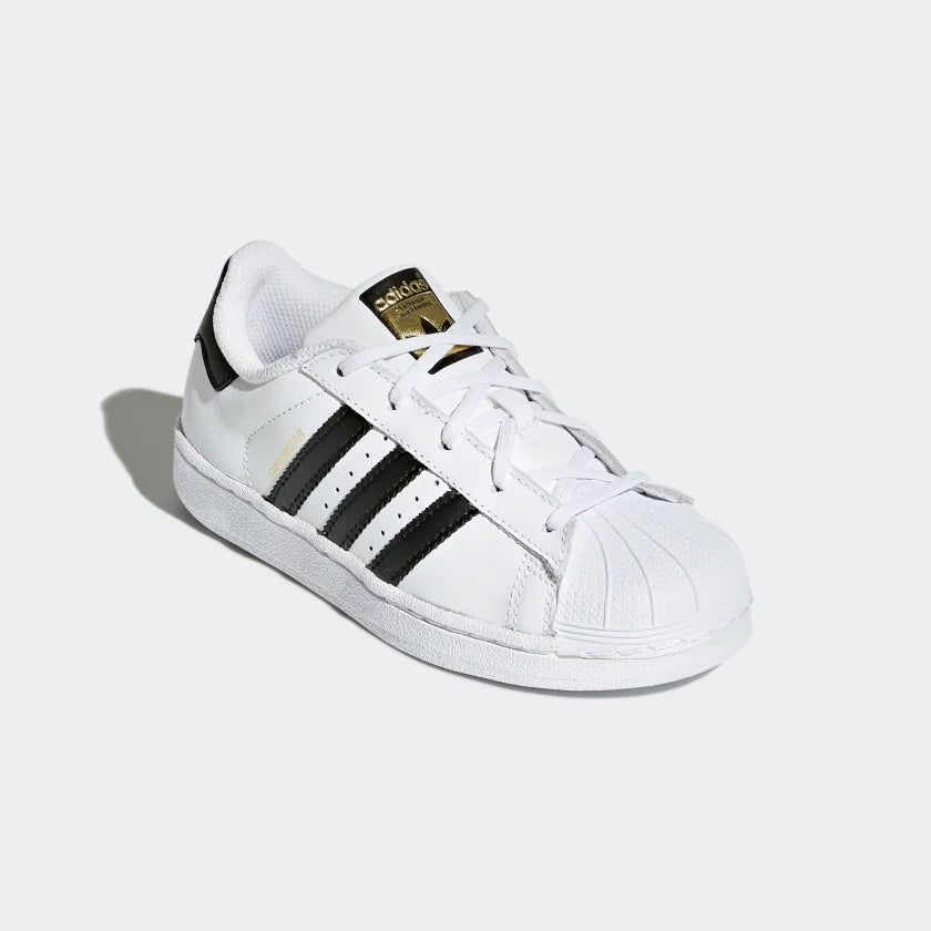 Boys & Girls White "SUPERSTAR" Shoes