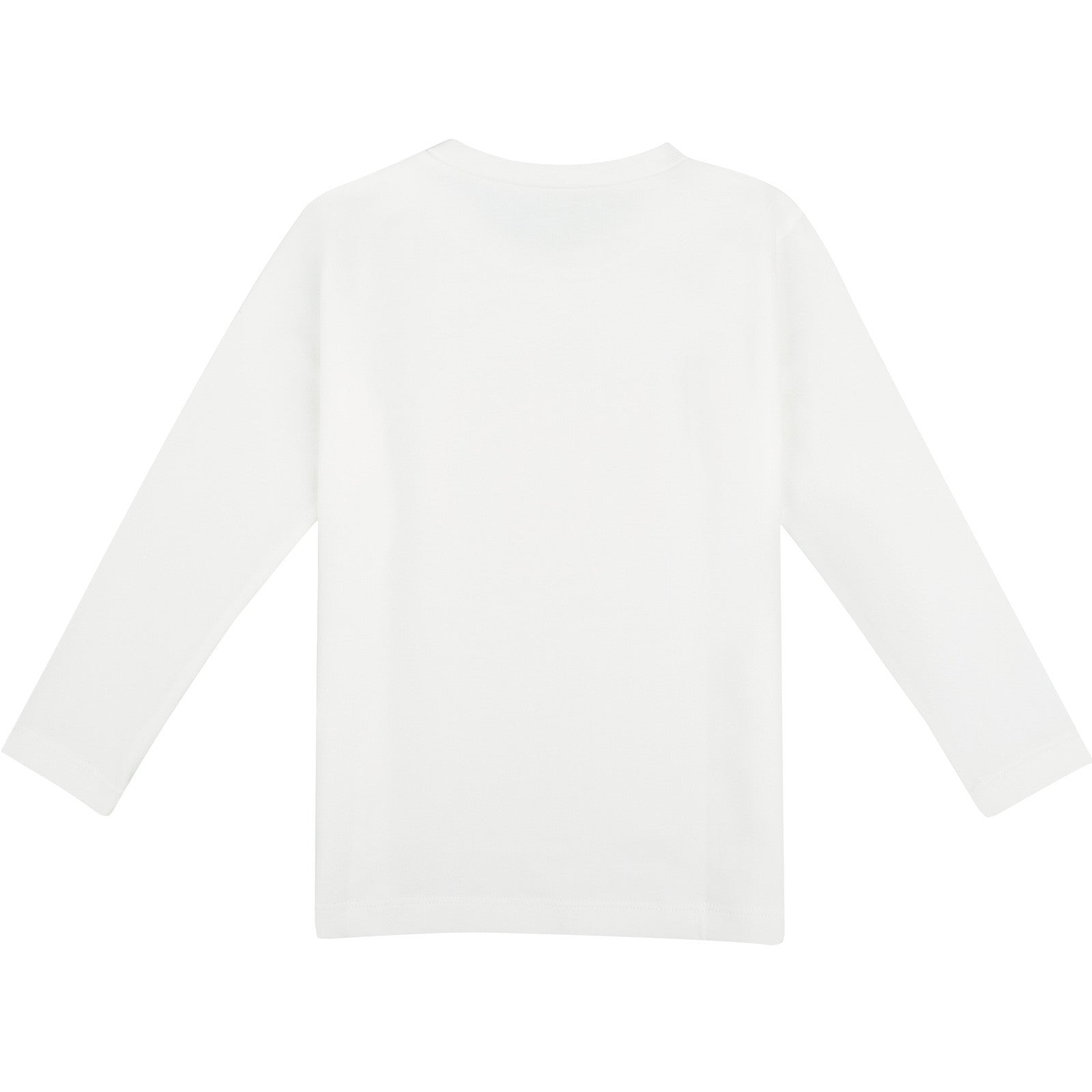 Baby Boys Ivory T-Shirt With Orange Medusa Logo - CÉMAROSE | Children's Fashion Store - 2