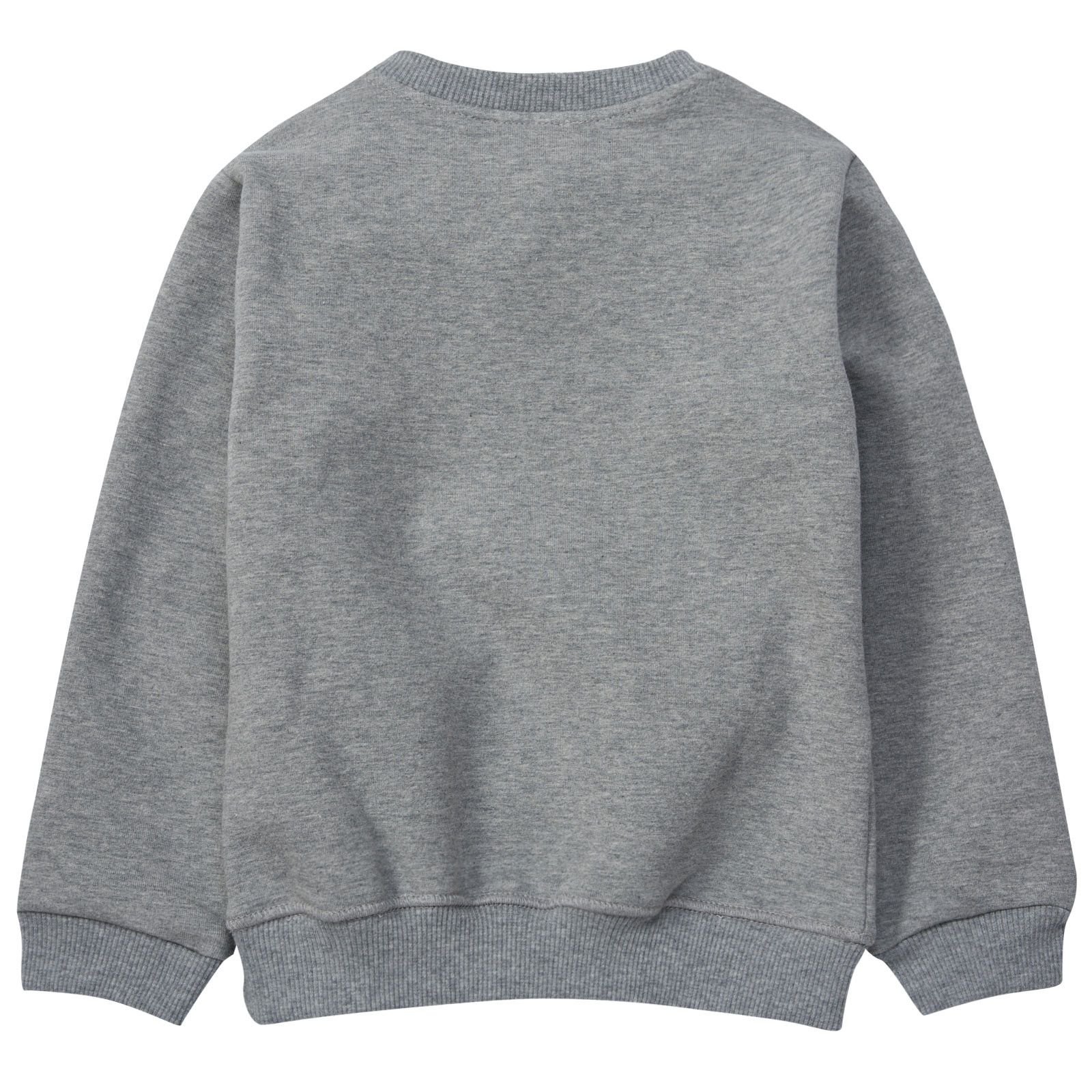 Boys Grey Eye Logo Embroidered Sweatshirt - CÉMAROSE | Children's Fashion Store - 2