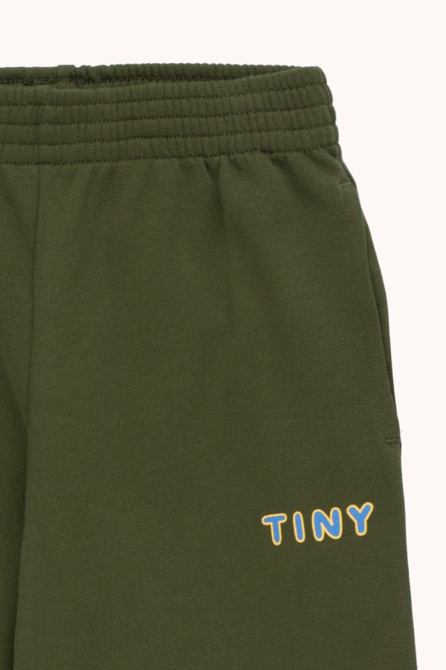 Boys & Girls Green Logo Trousers