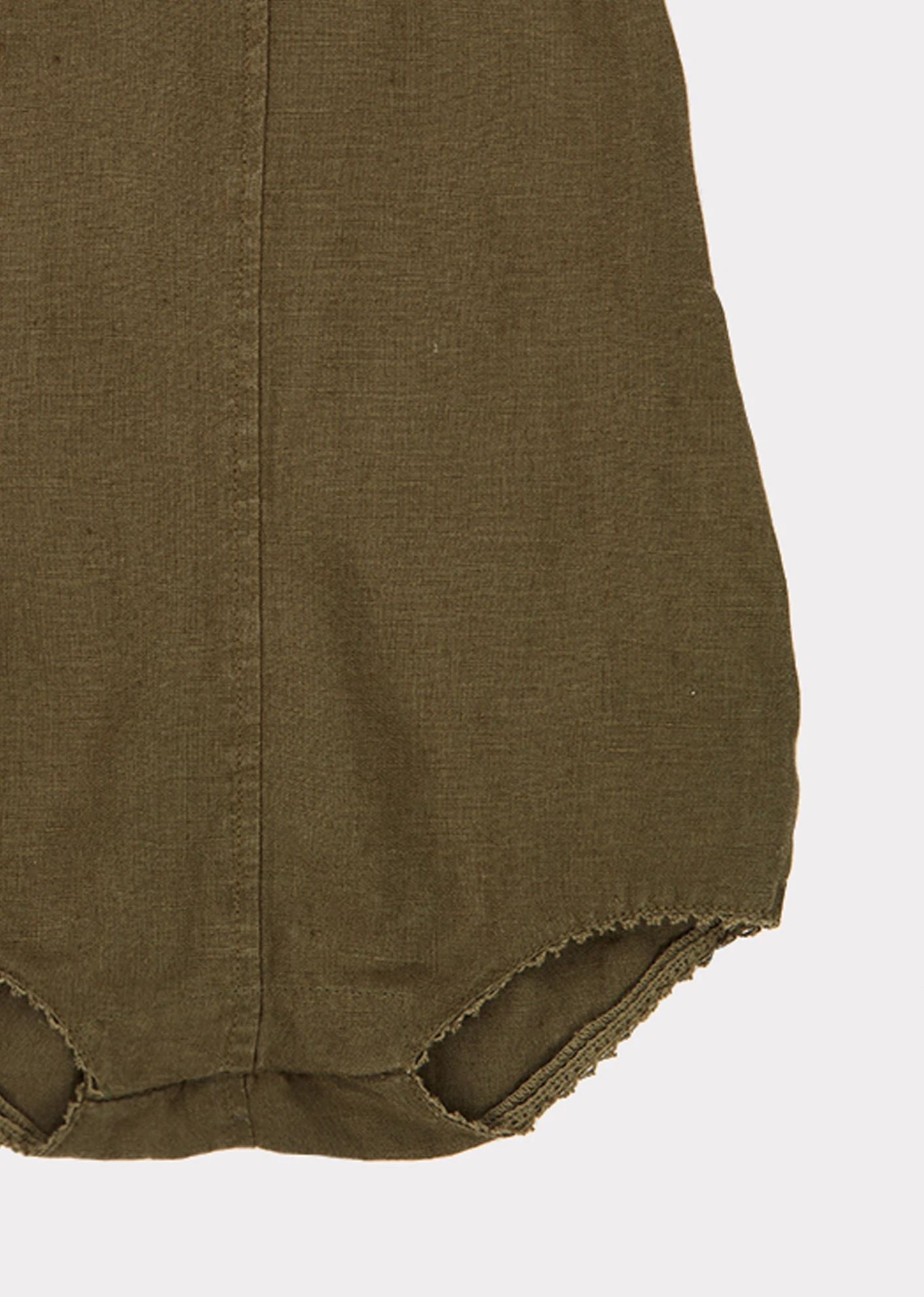 Combinaison bébé fille vert foncé