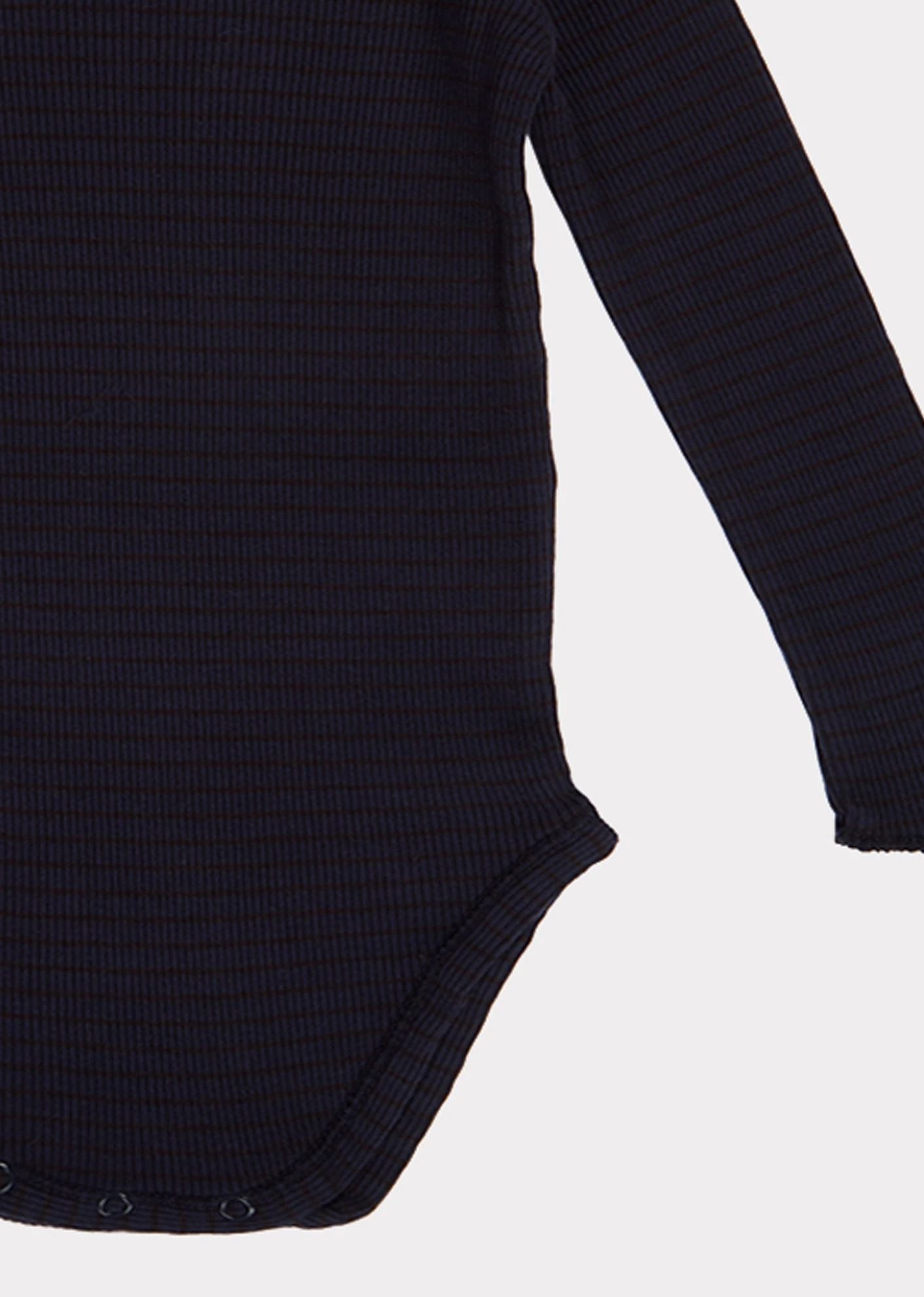 Bébé Fille Grenouillère en Coton Bleu Marine