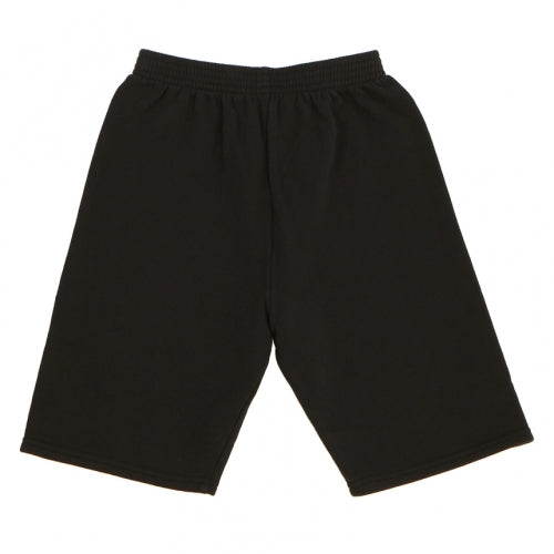 Boys Black Logo Cotton Shorts