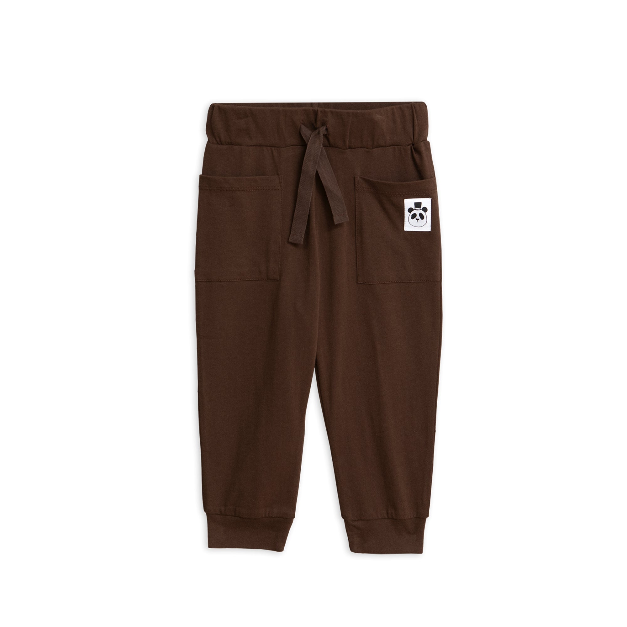 Boys Brown Cotton Trousers
