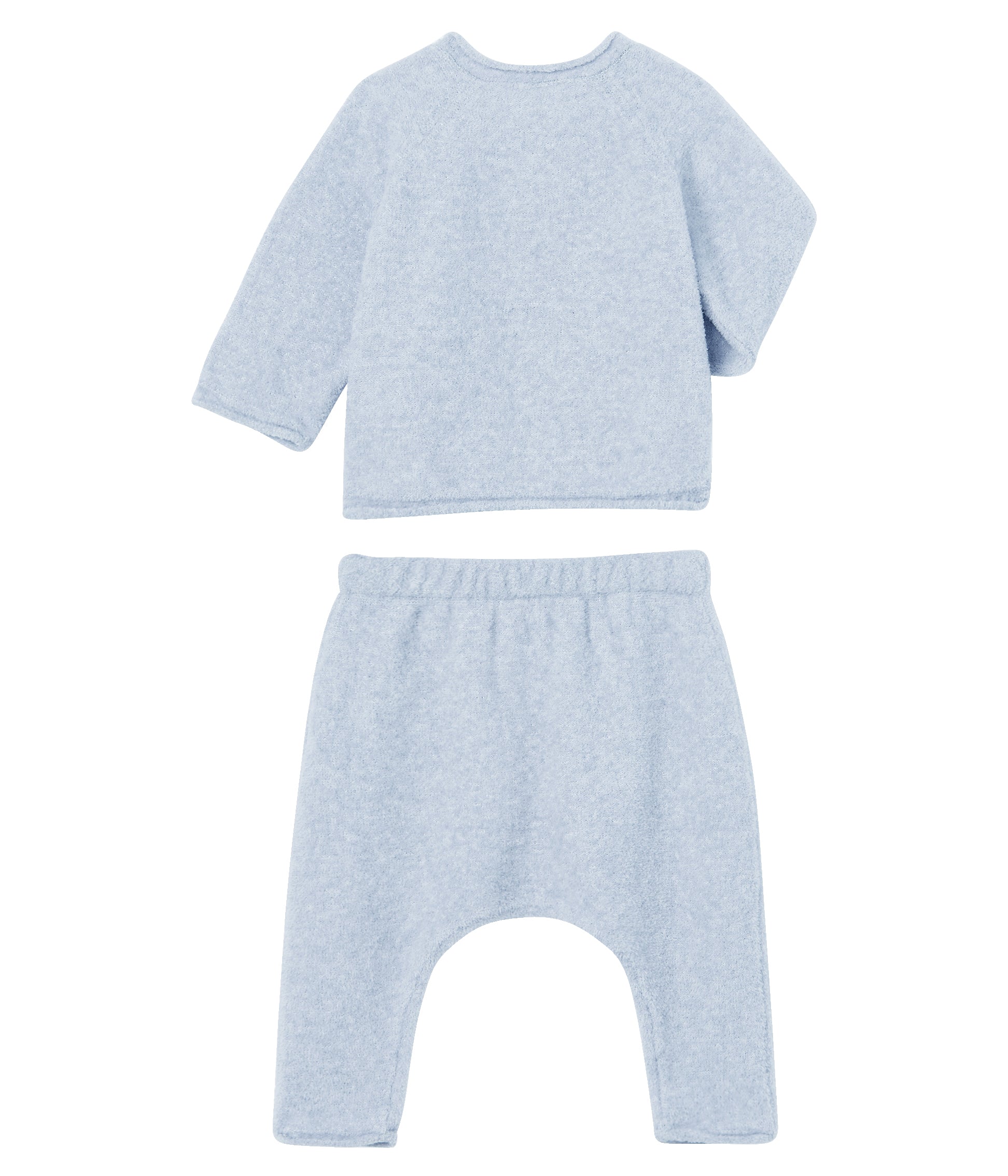 Baby Boys Light Blue Cotton Set