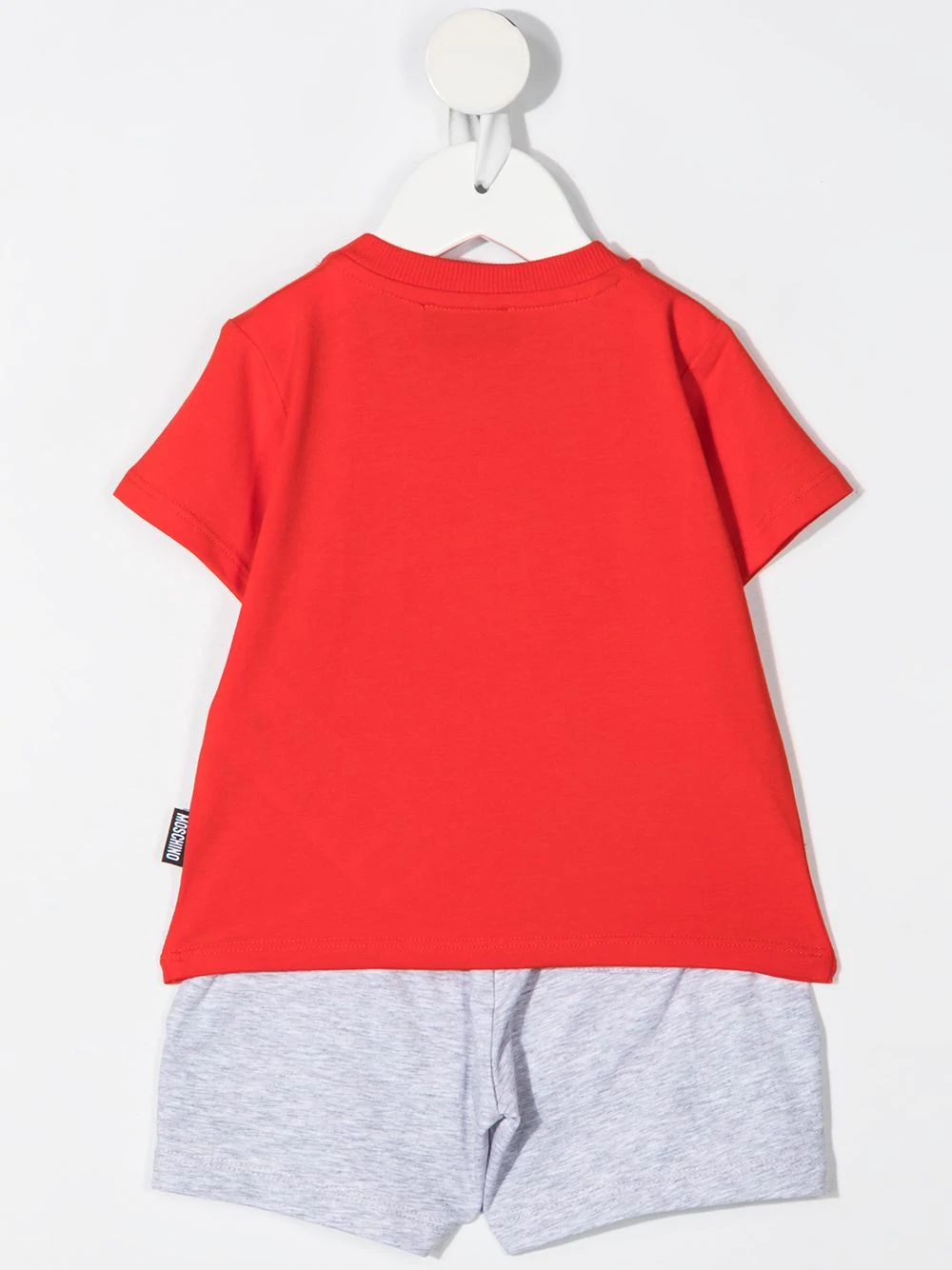 Ensemble en coton rouge pour bébés garçons