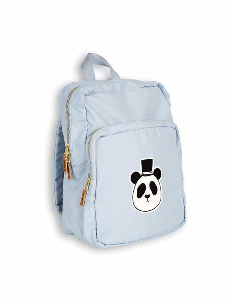 Boys & Girls Light Blue Panda Printed Backpack