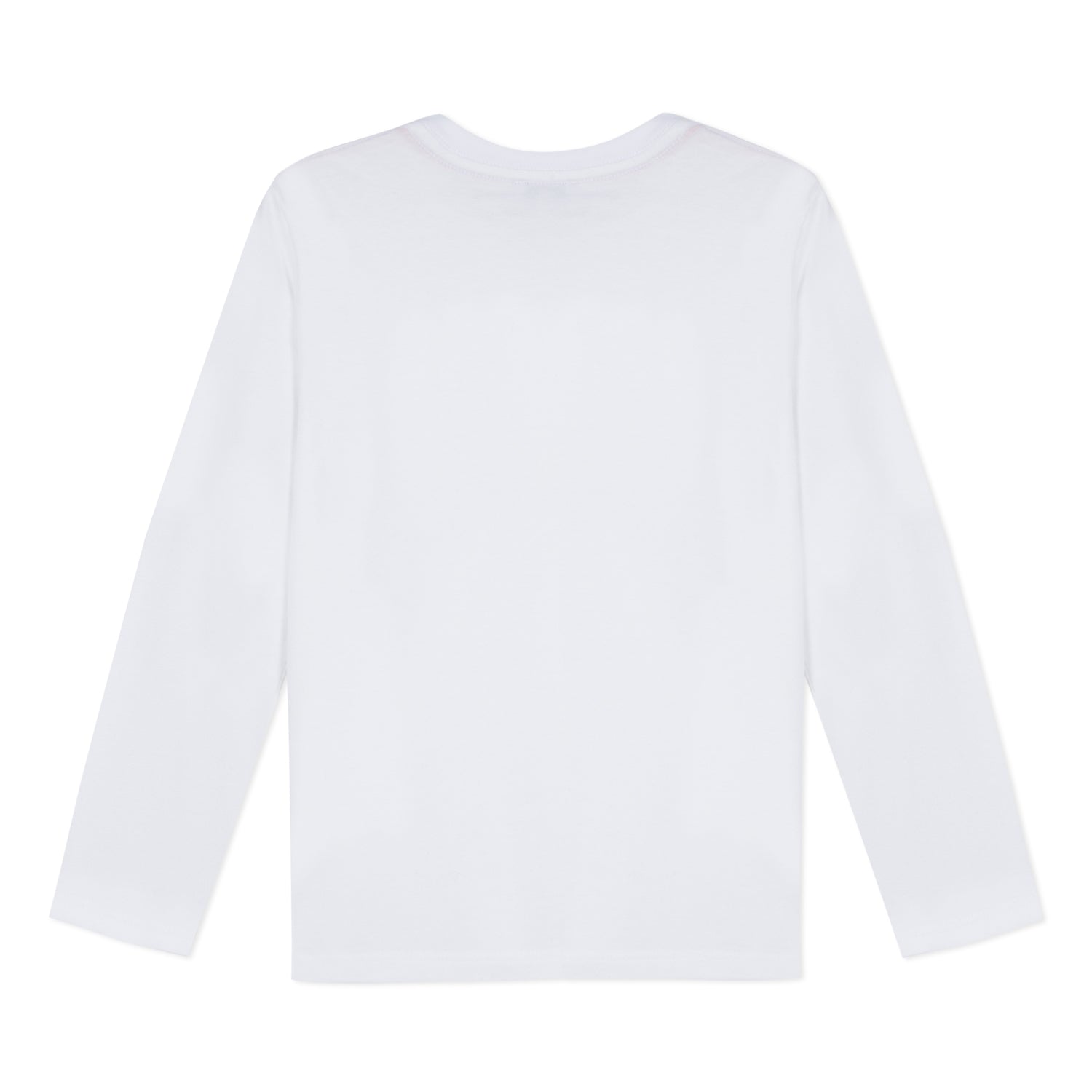 Boys White Car Cotton Top
