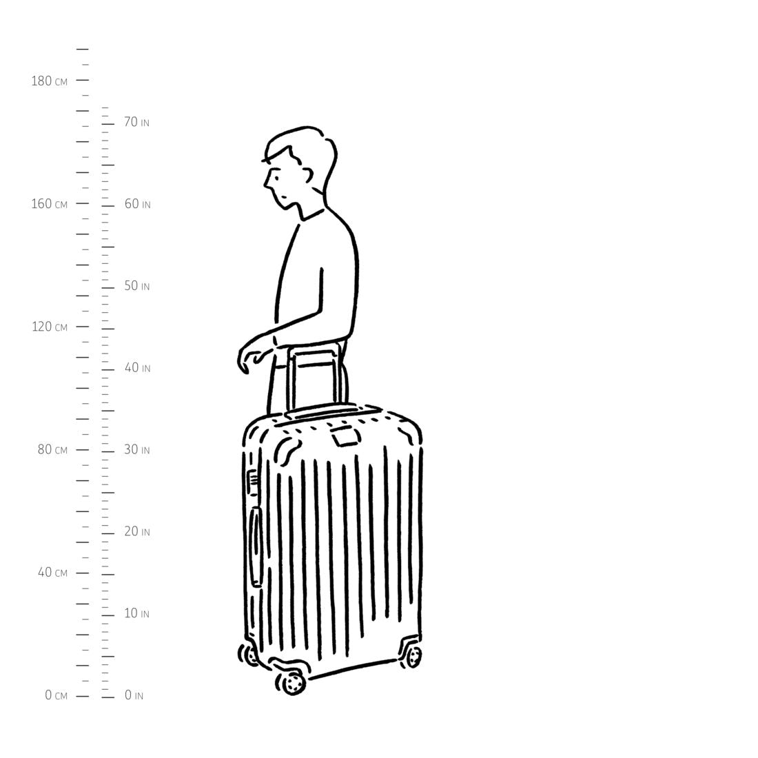 RIMOWA 日默瓦 30寸墨绿色托运箱