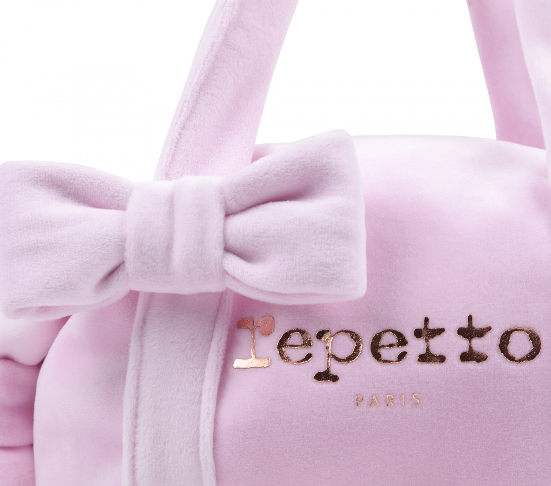 Sac de ballet rose à nœud papillon pour filles