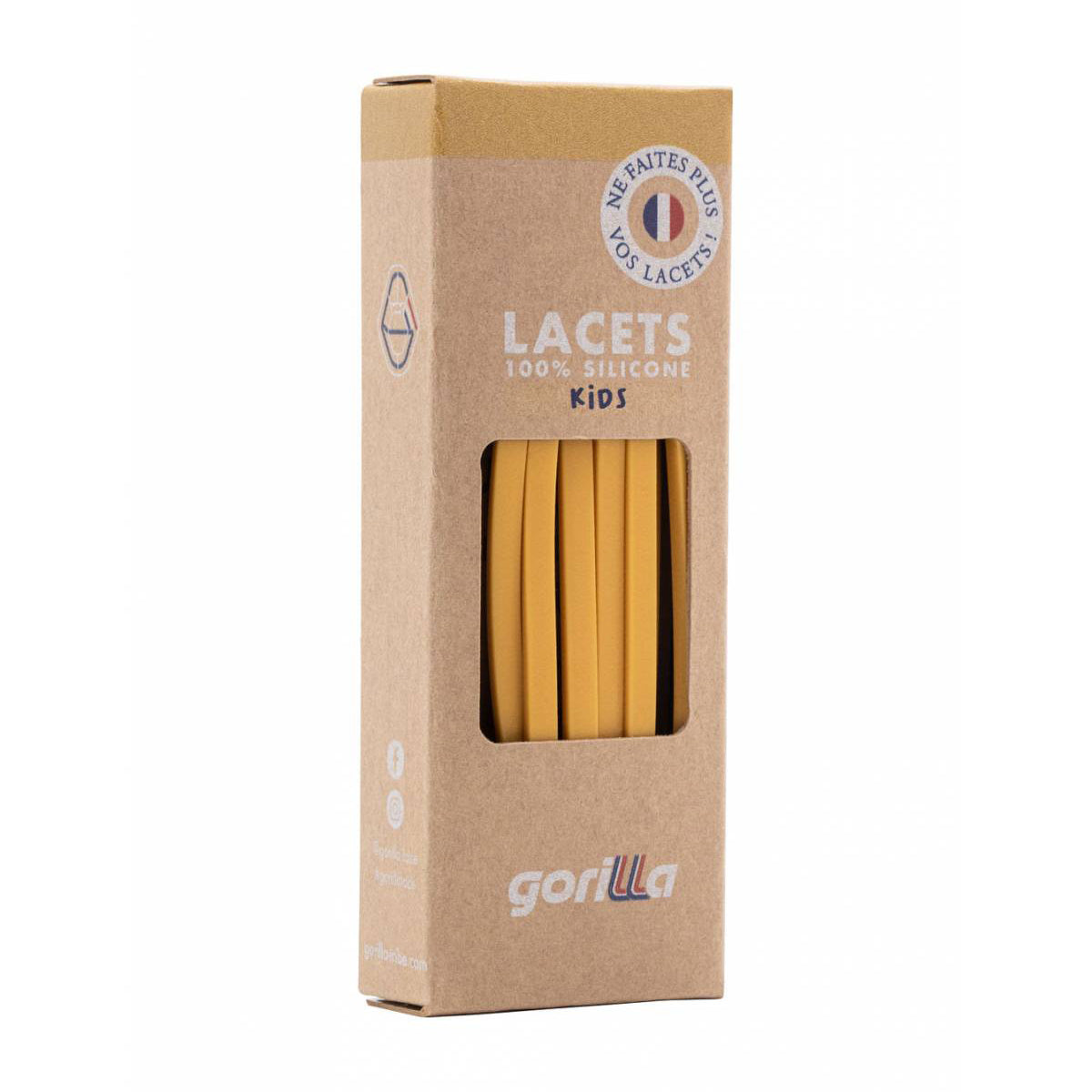 Boys & Girls Orange Silicone Shoelace