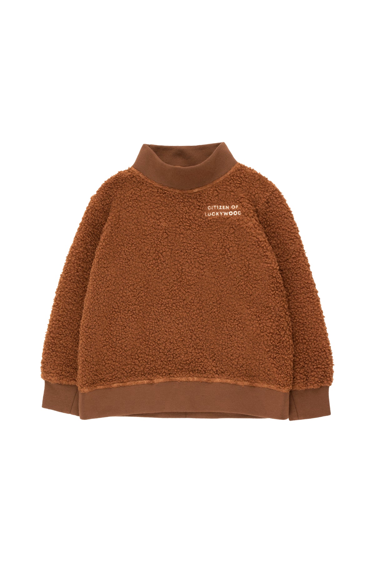 Boys & Girls Dark Brown Logo Sweatshirt