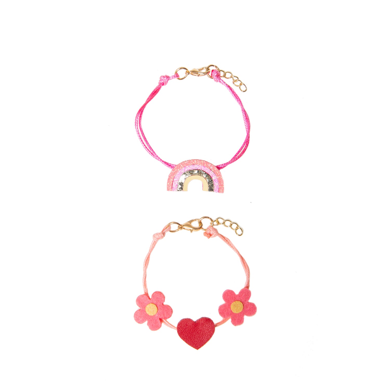 Hippy Rainbow Braclet Set