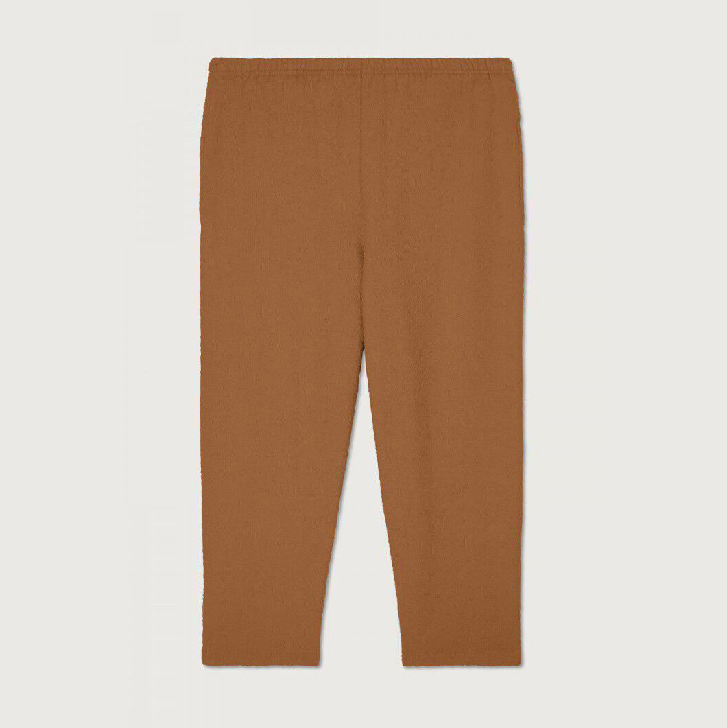 Girls Camel Cotton Trousers