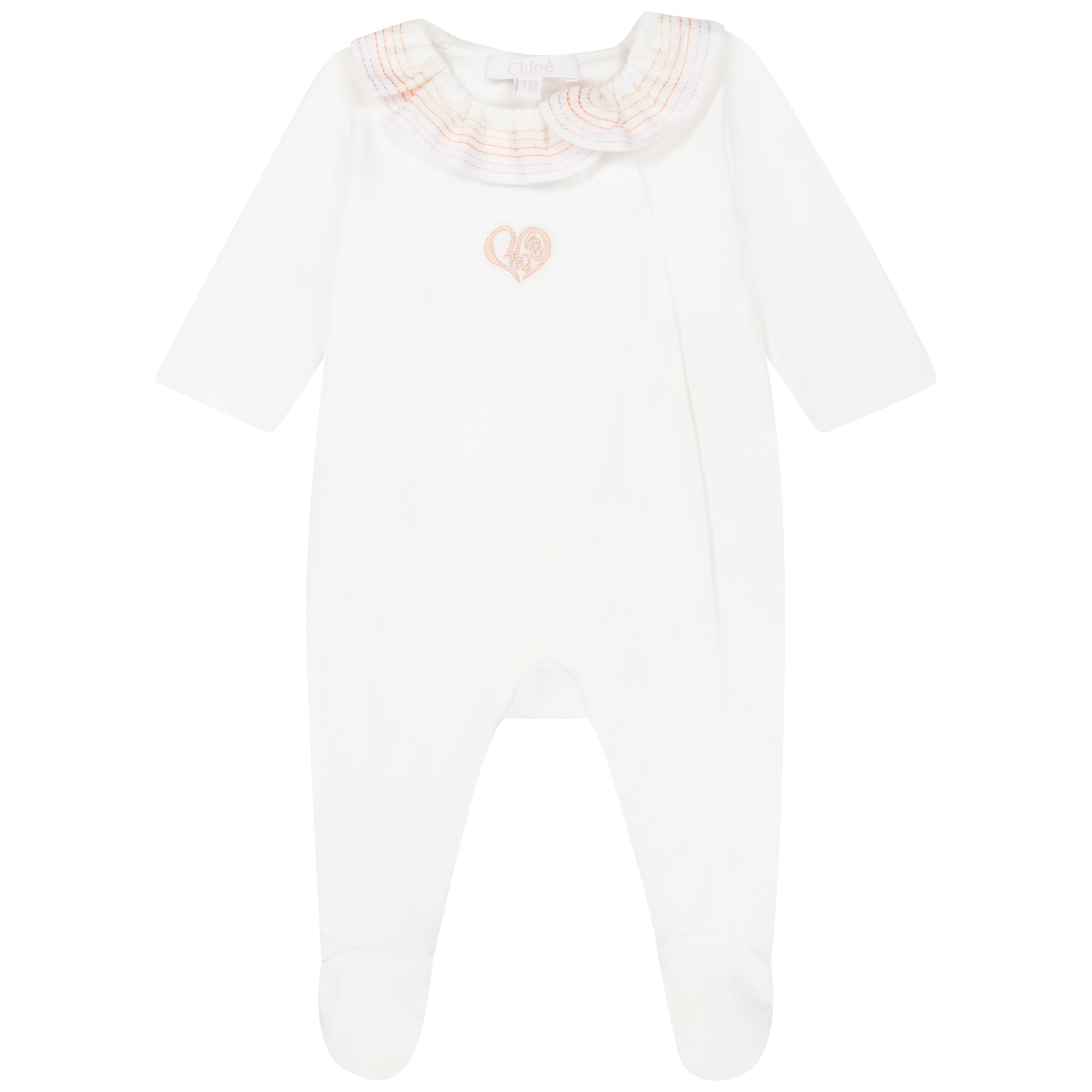 Ensemble de barboteuses en coton blanc pour bébés garçons et filles (lot de 2)