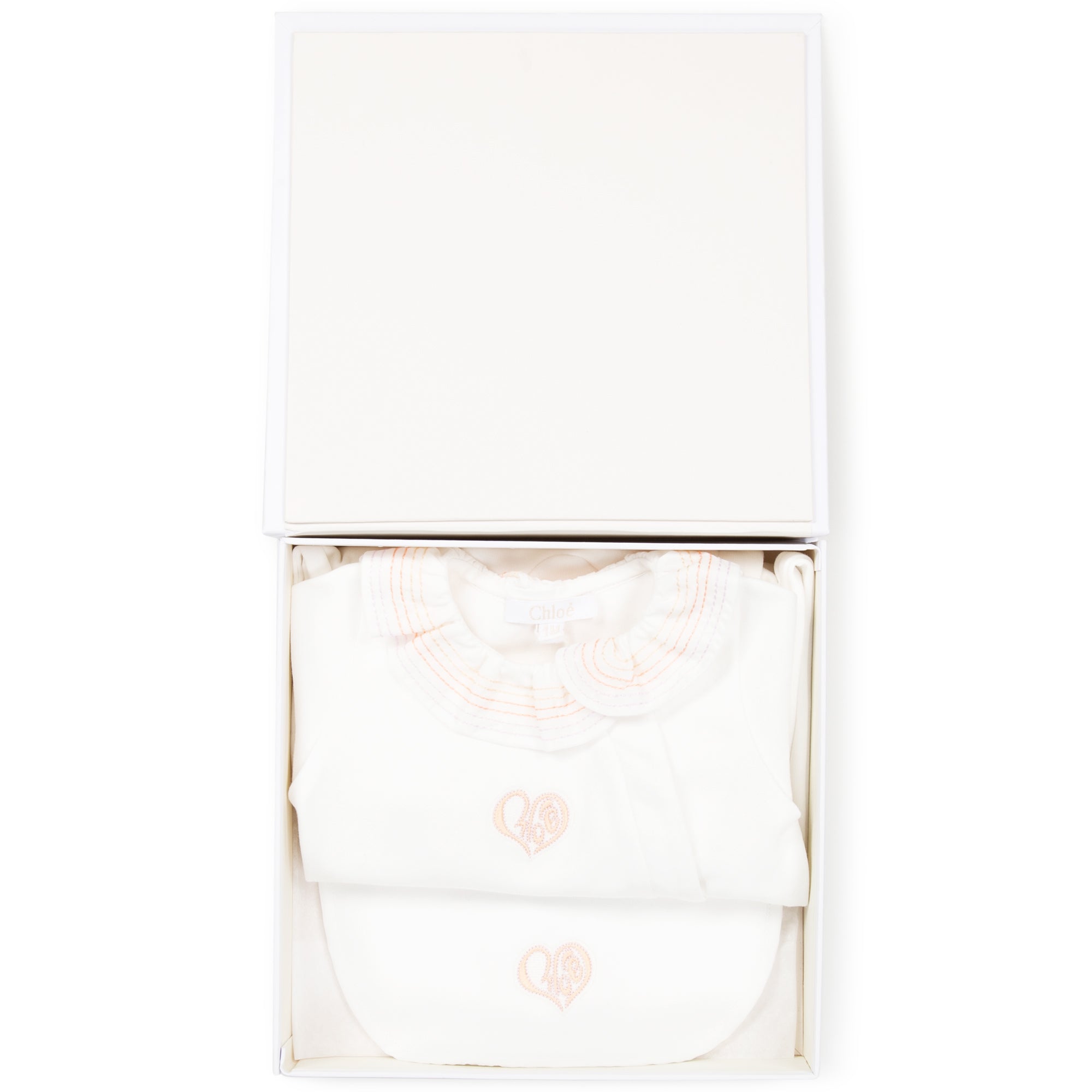 Ensemble de barboteuses en coton blanc pour bébés garçons et filles (lot de 2)